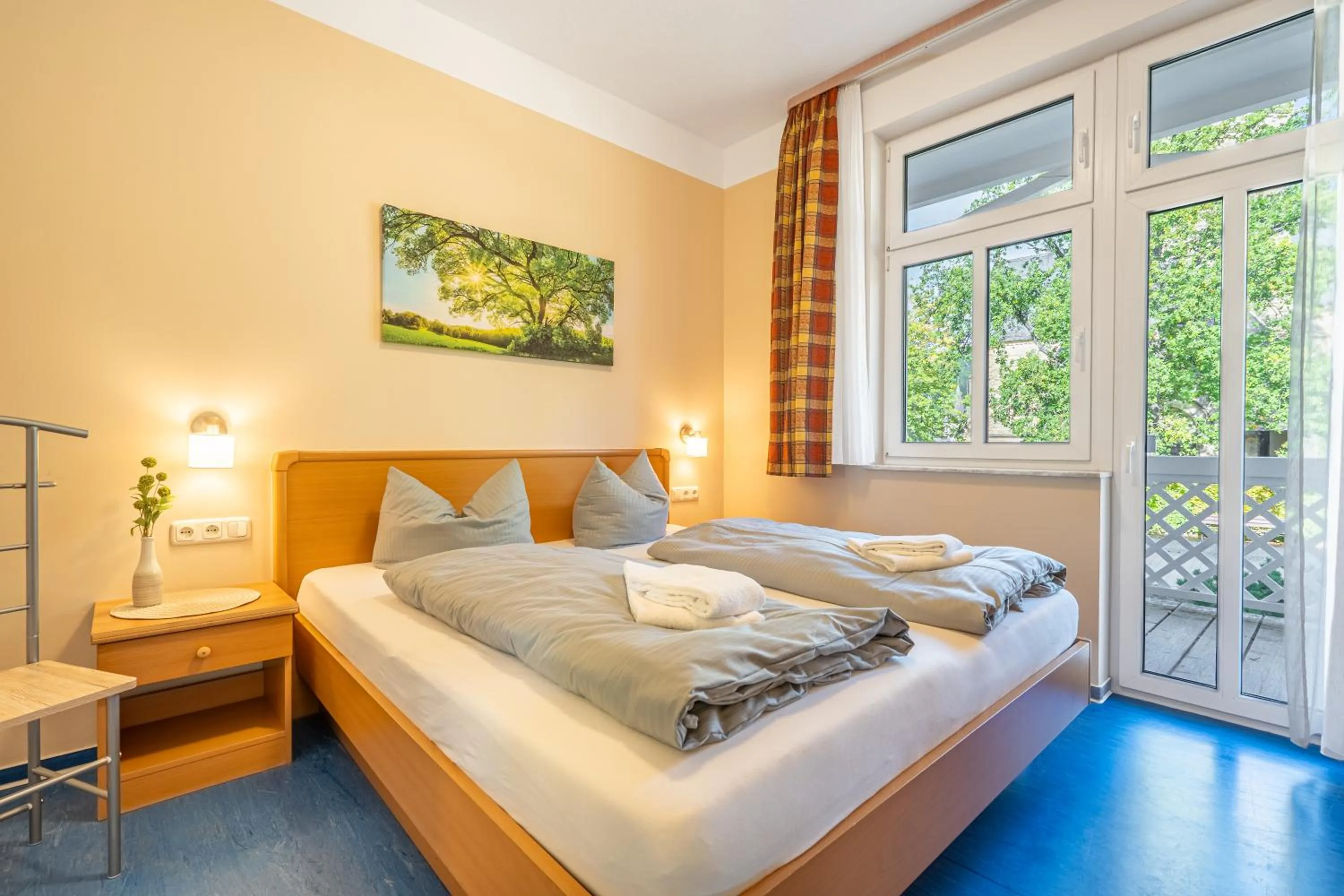 Bedroom, Bed in Hotelpark Bodetal mit Ferienwohnungen