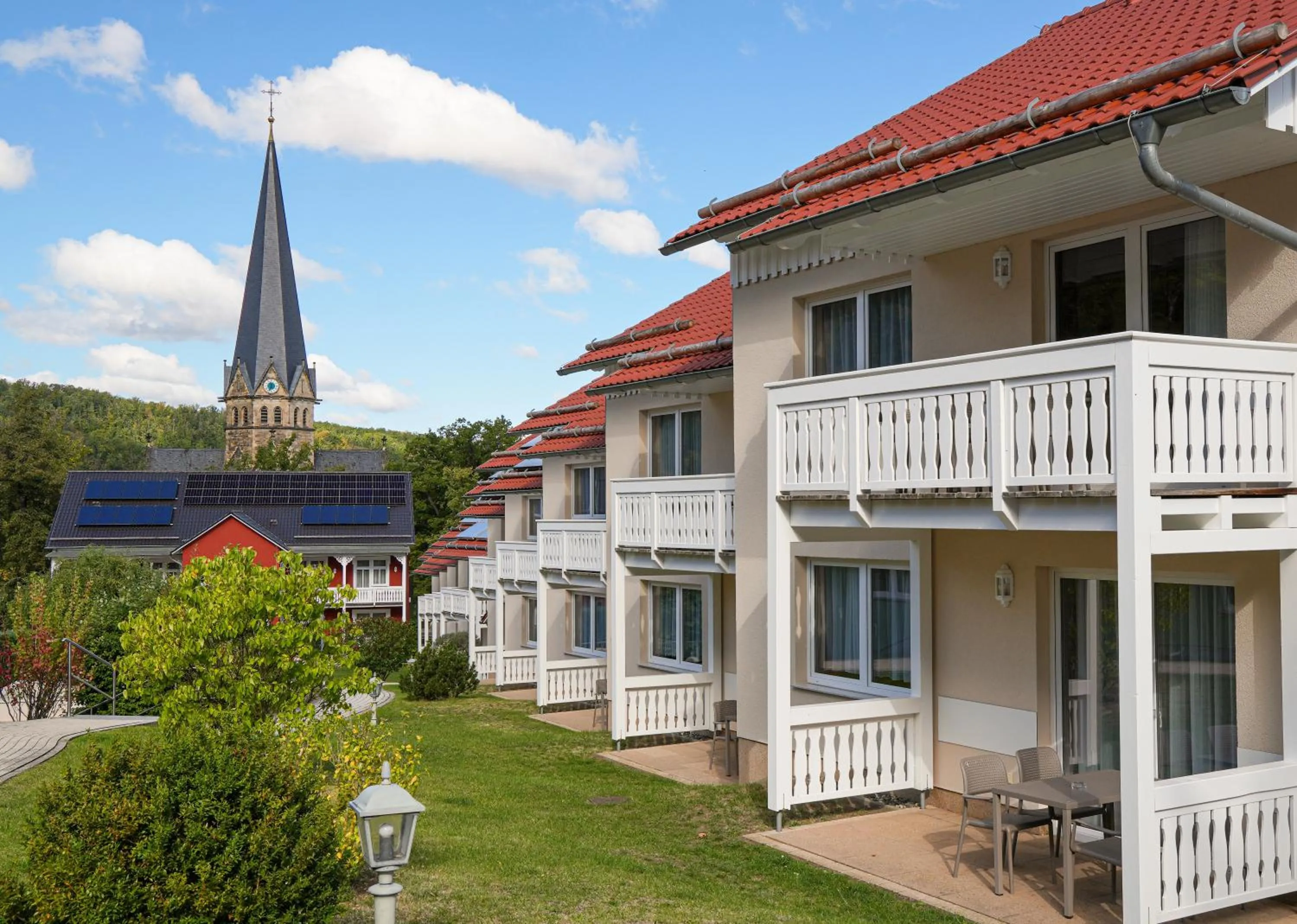 Property building in Hotelpark Bodetal mit Ferienwohnungen