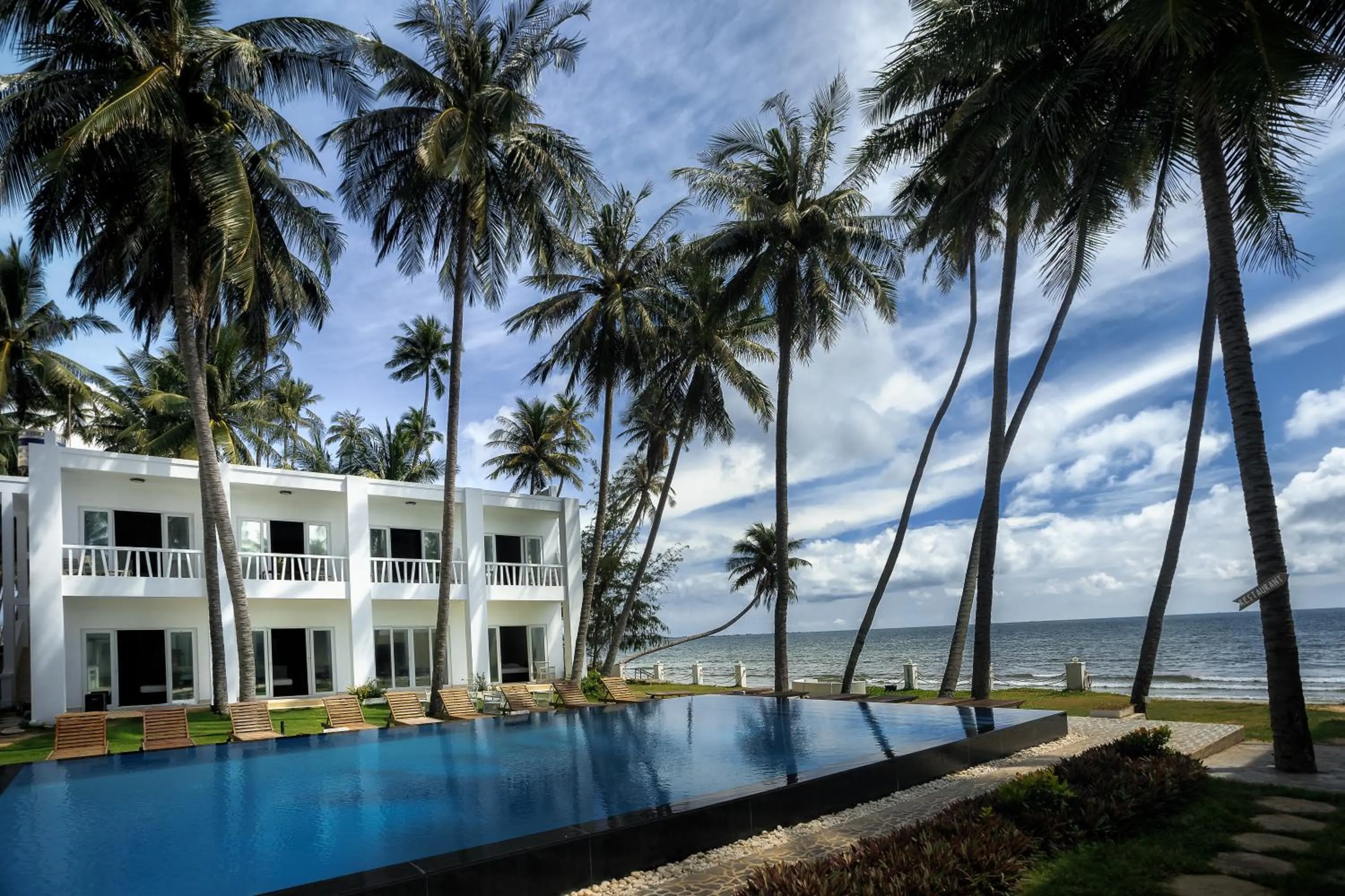 Pool view in Surf4You Residence