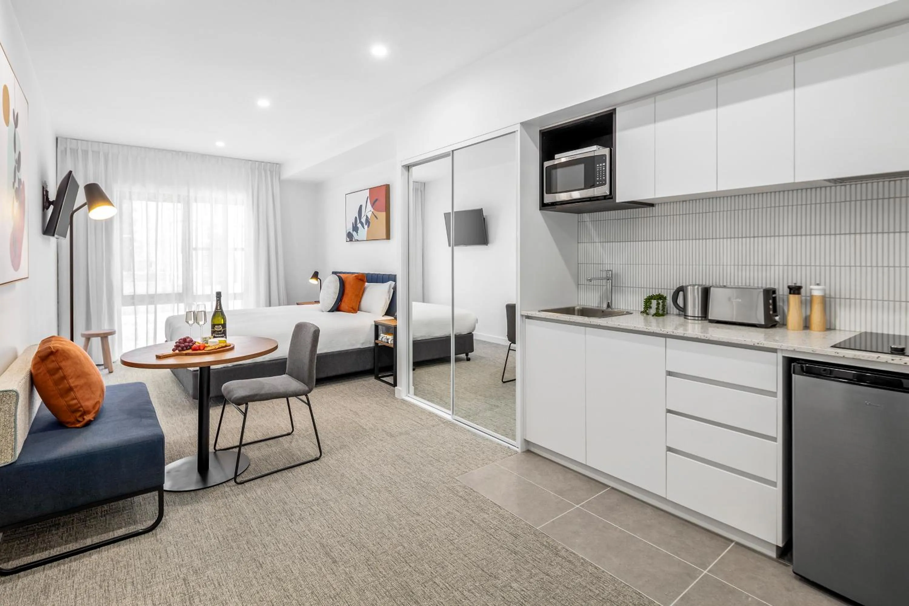 Kitchen or kitchenette in Quest Wangaratta