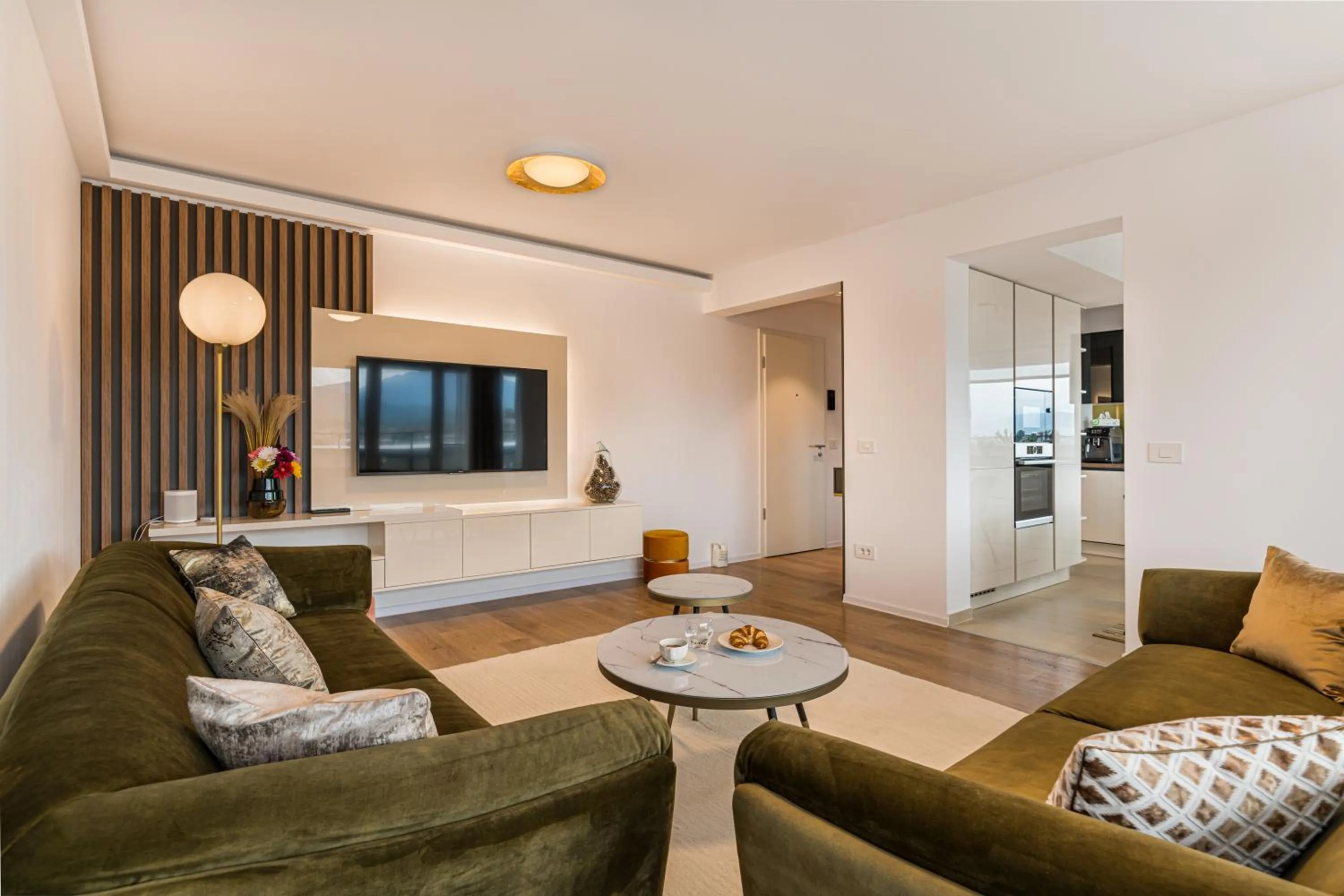 Living room in MK Apartments Brasov