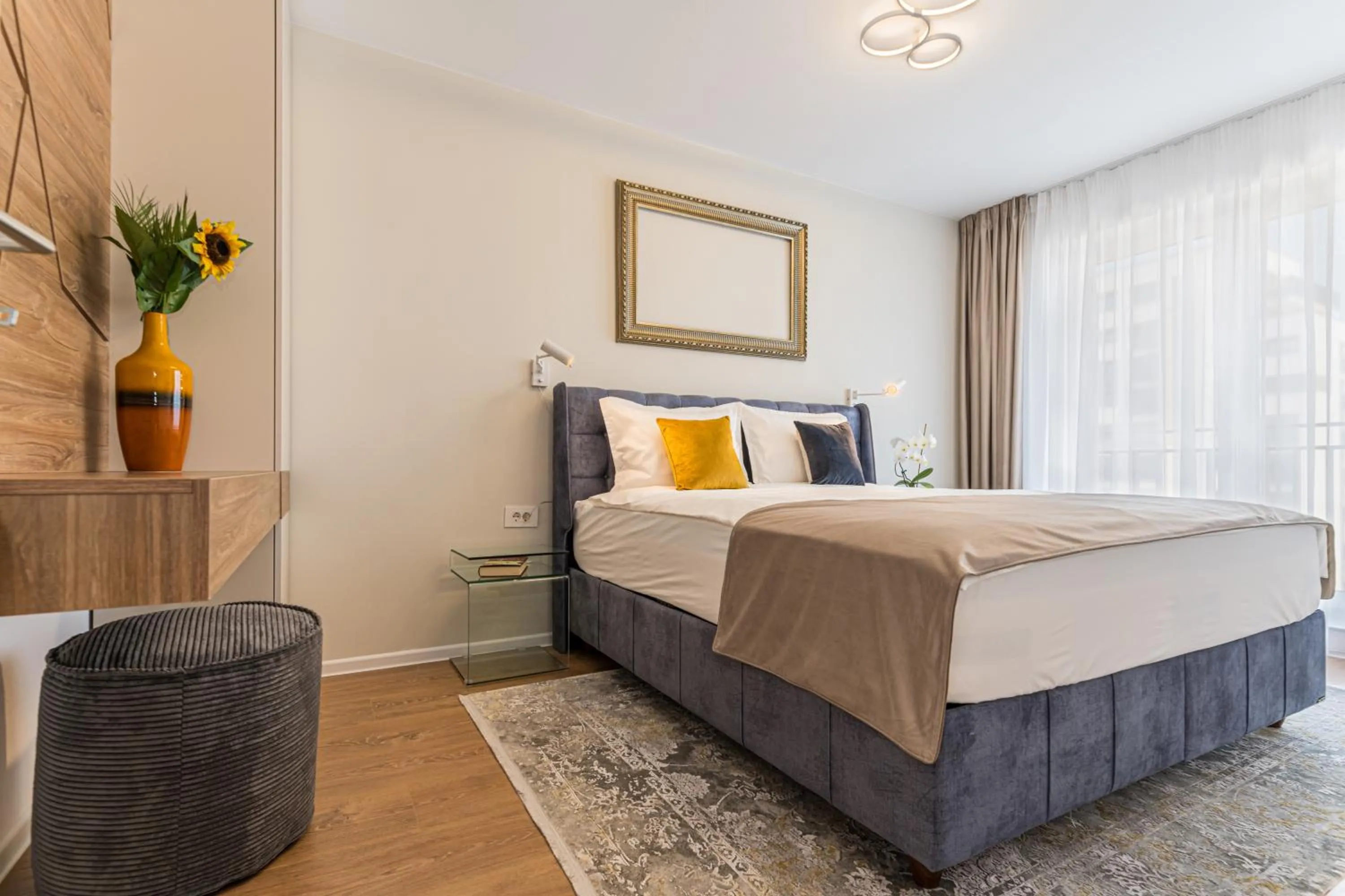 Bedroom, Bed in MK Apartments Brasov