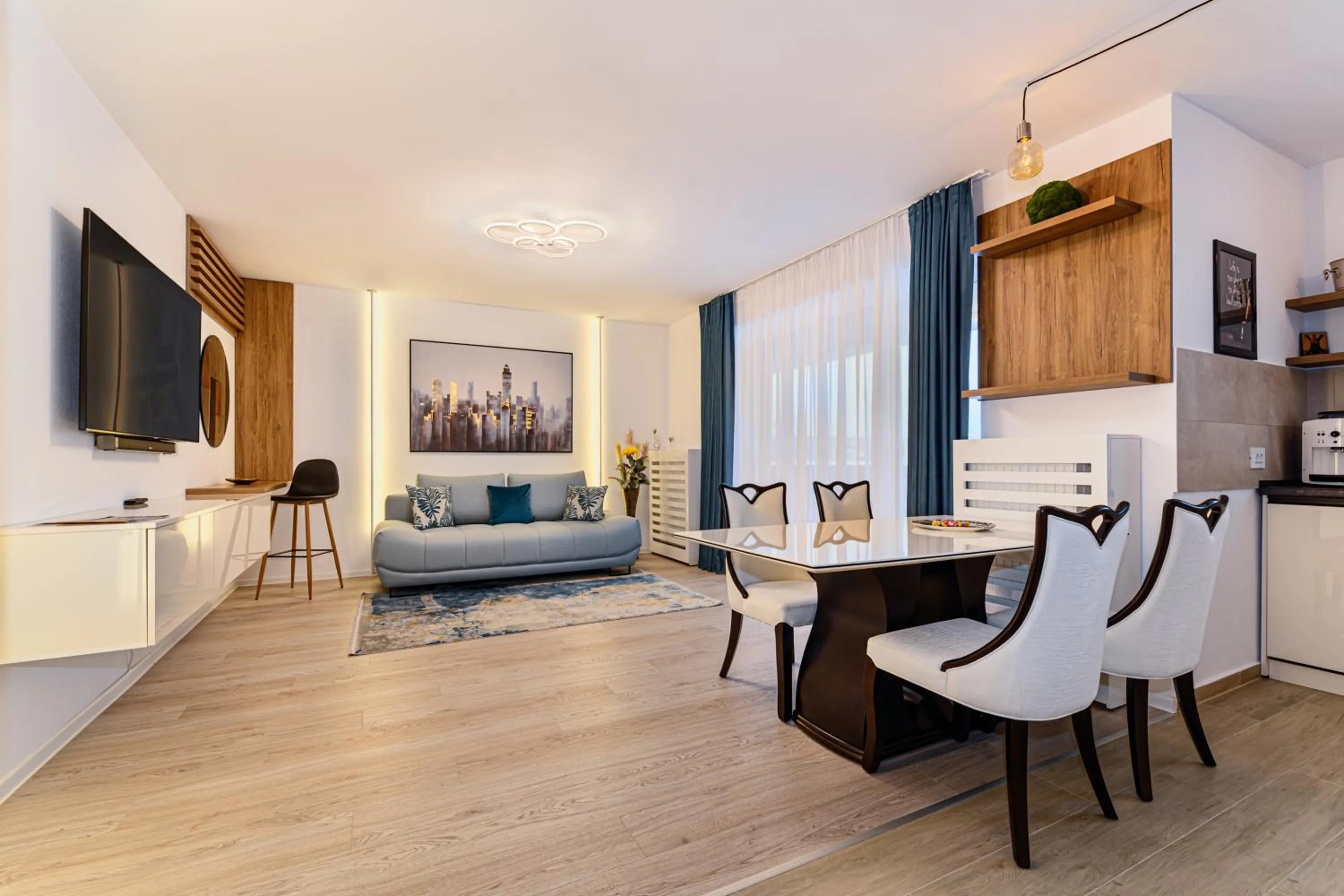 Living room in MK Apartments Brasov