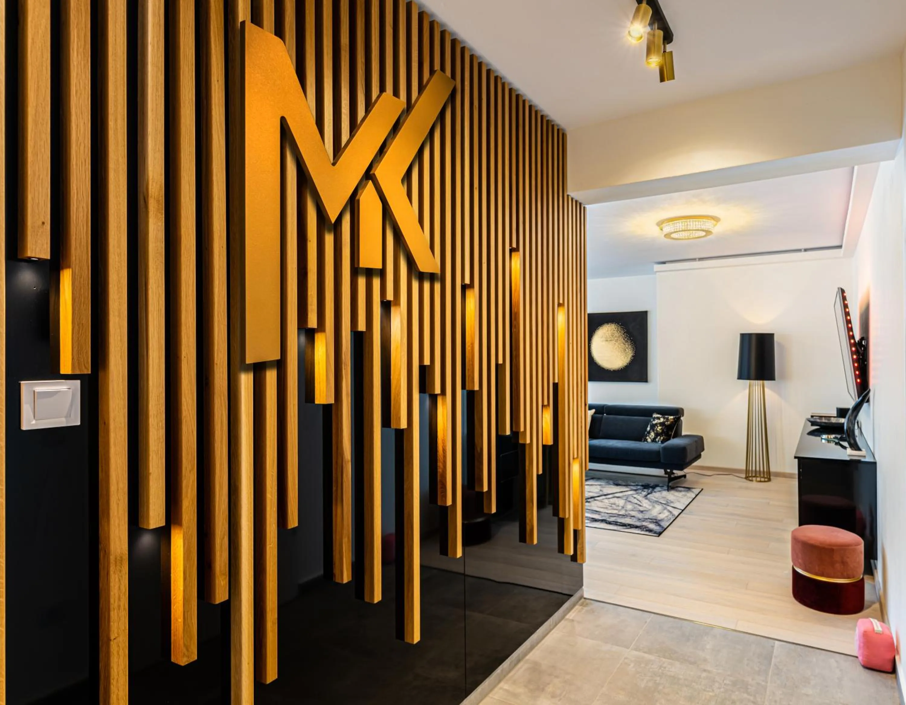 Property logo or sign in MK Apartments Brasov