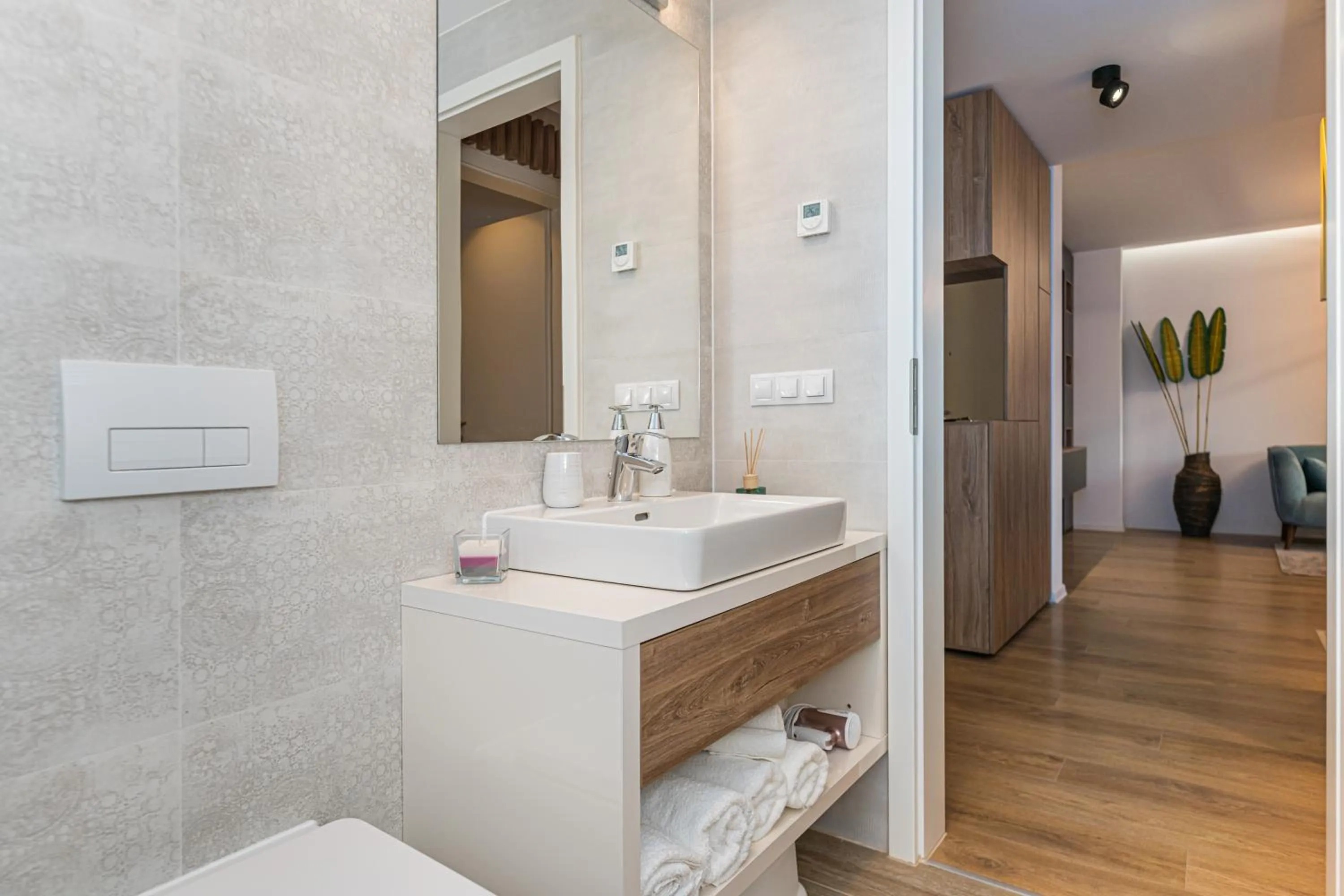 Bathroom in MK Apartments Brasov