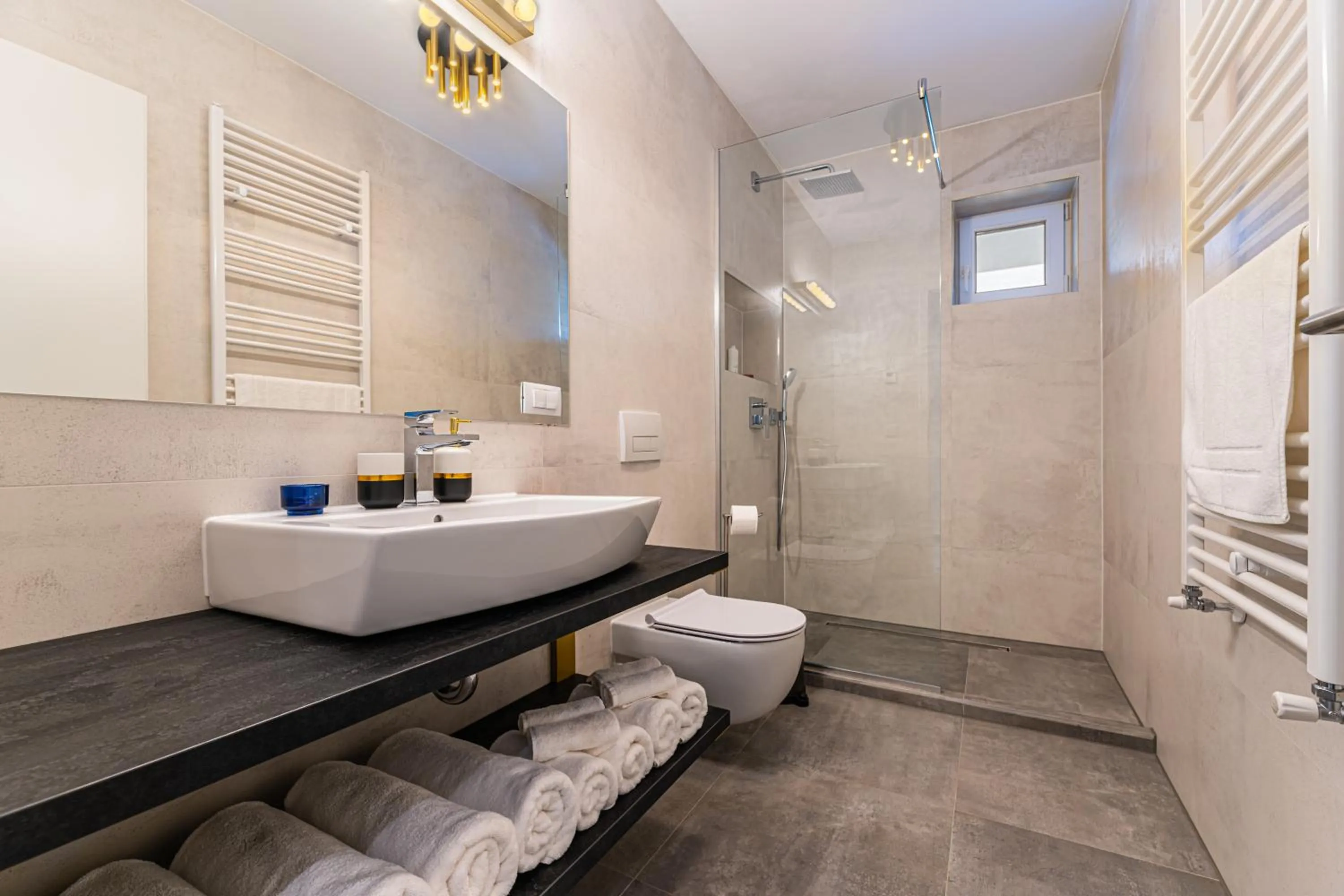 Bathroom in MK Apartments Brasov