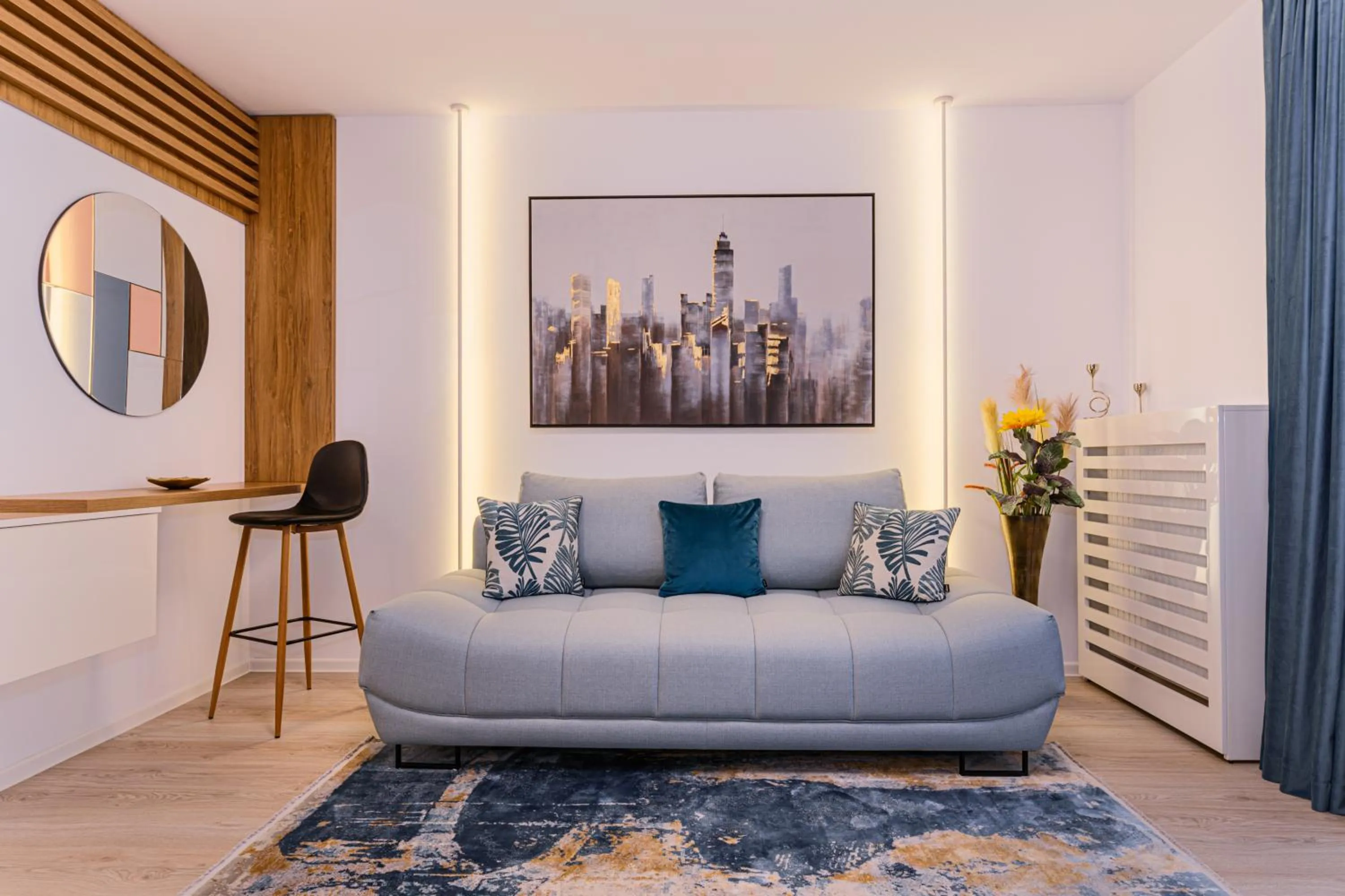 Living room in MK Apartments Brasov