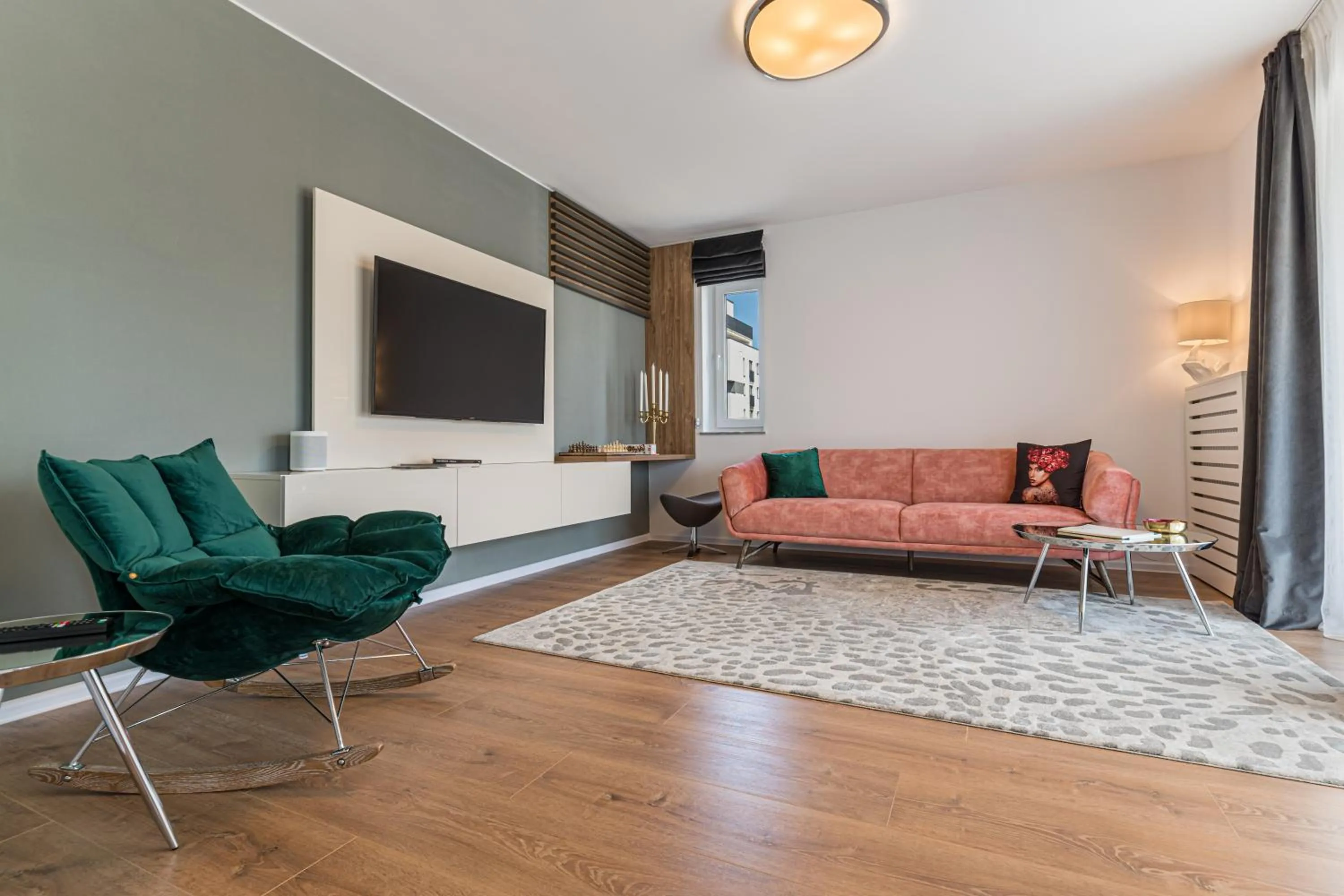 Living room in MK Apartments Brasov