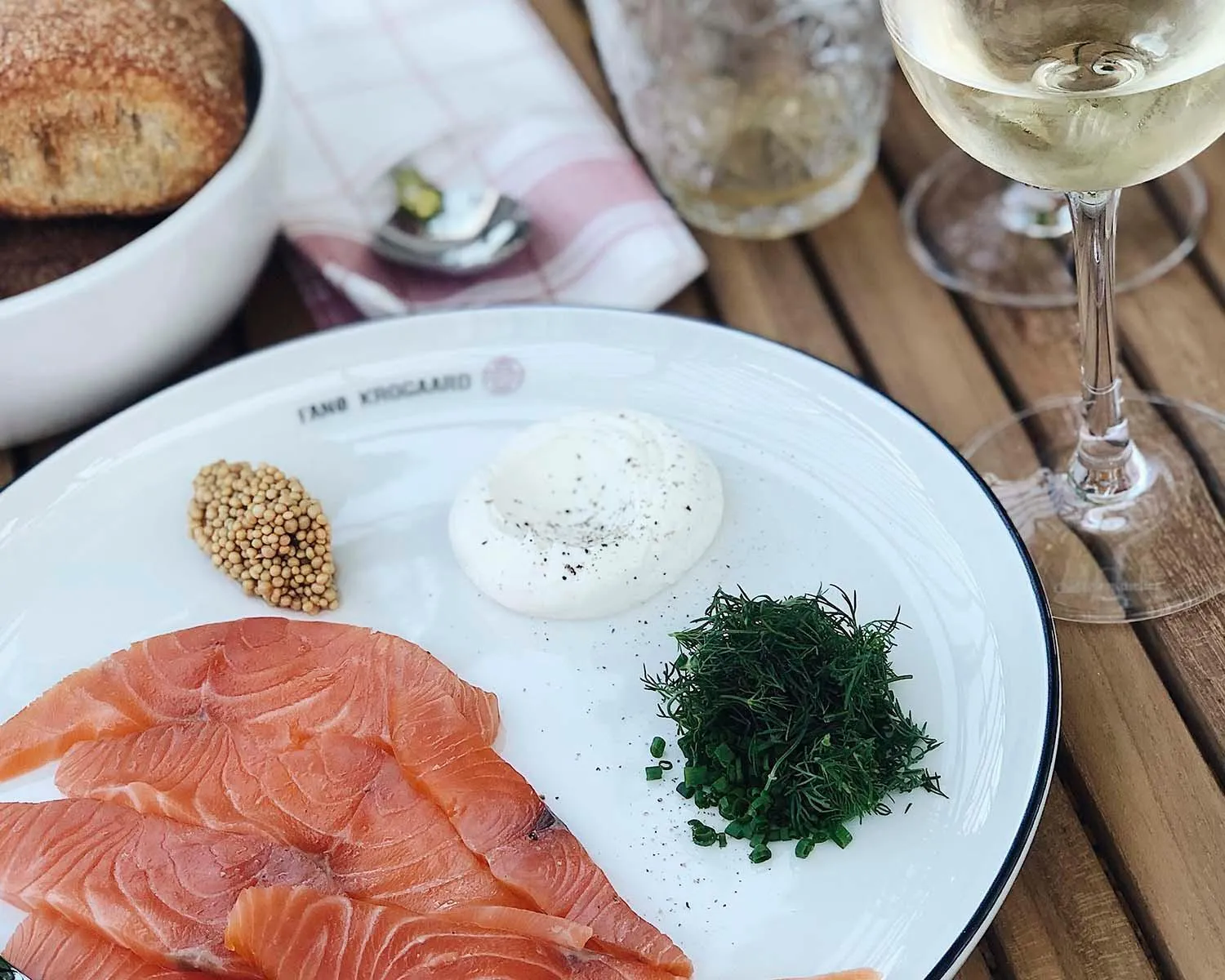 Food close-up in Fanø Krogaard