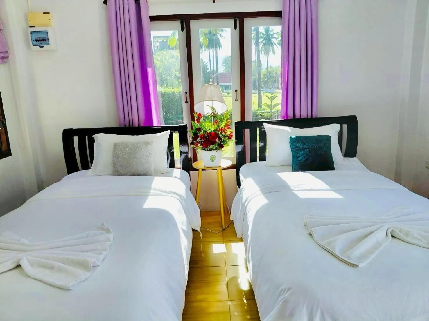 Bed in Baan Golden Resort & Residences