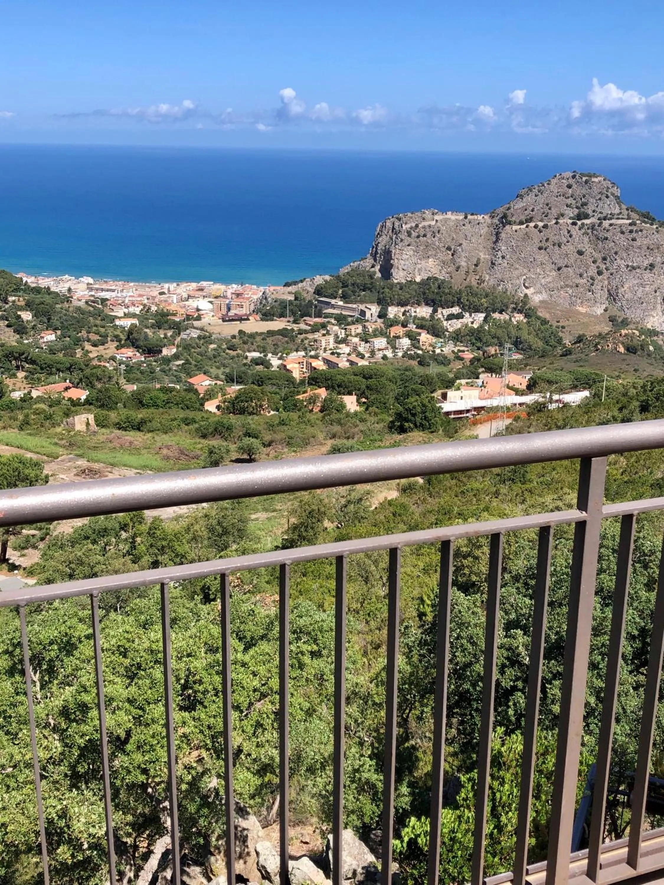 Balcony/Terrace in B&B Roomantic & Piscina Idromassaggio