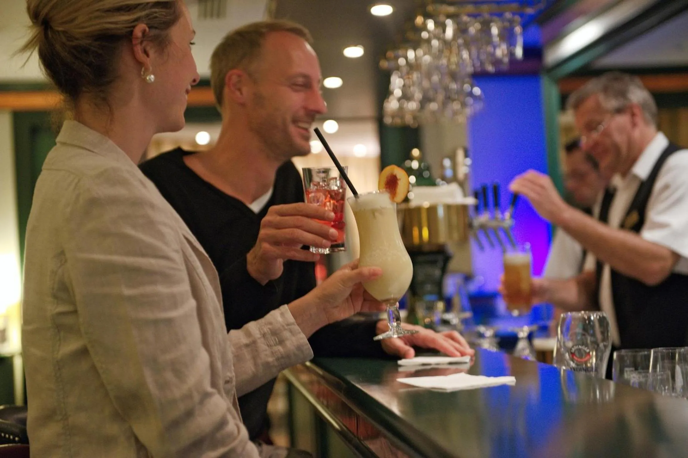 Lounge or bar in GolfResort Semlin