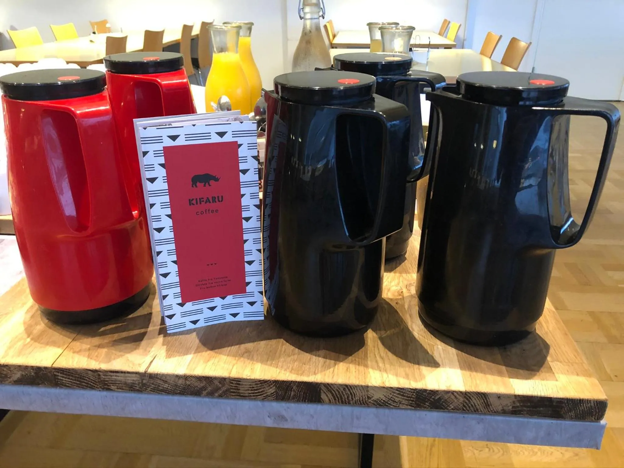 Coffee/tea facilities in Hotel Østersø