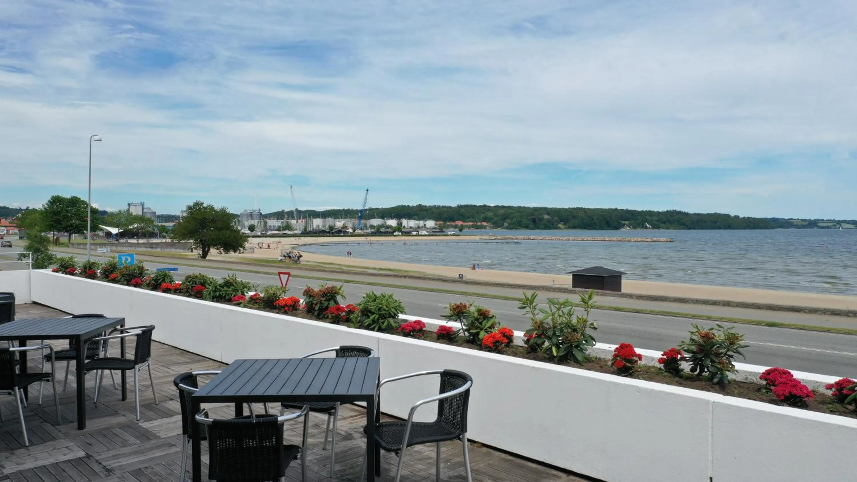 Balcony/Terrace in Hotel Østersø
