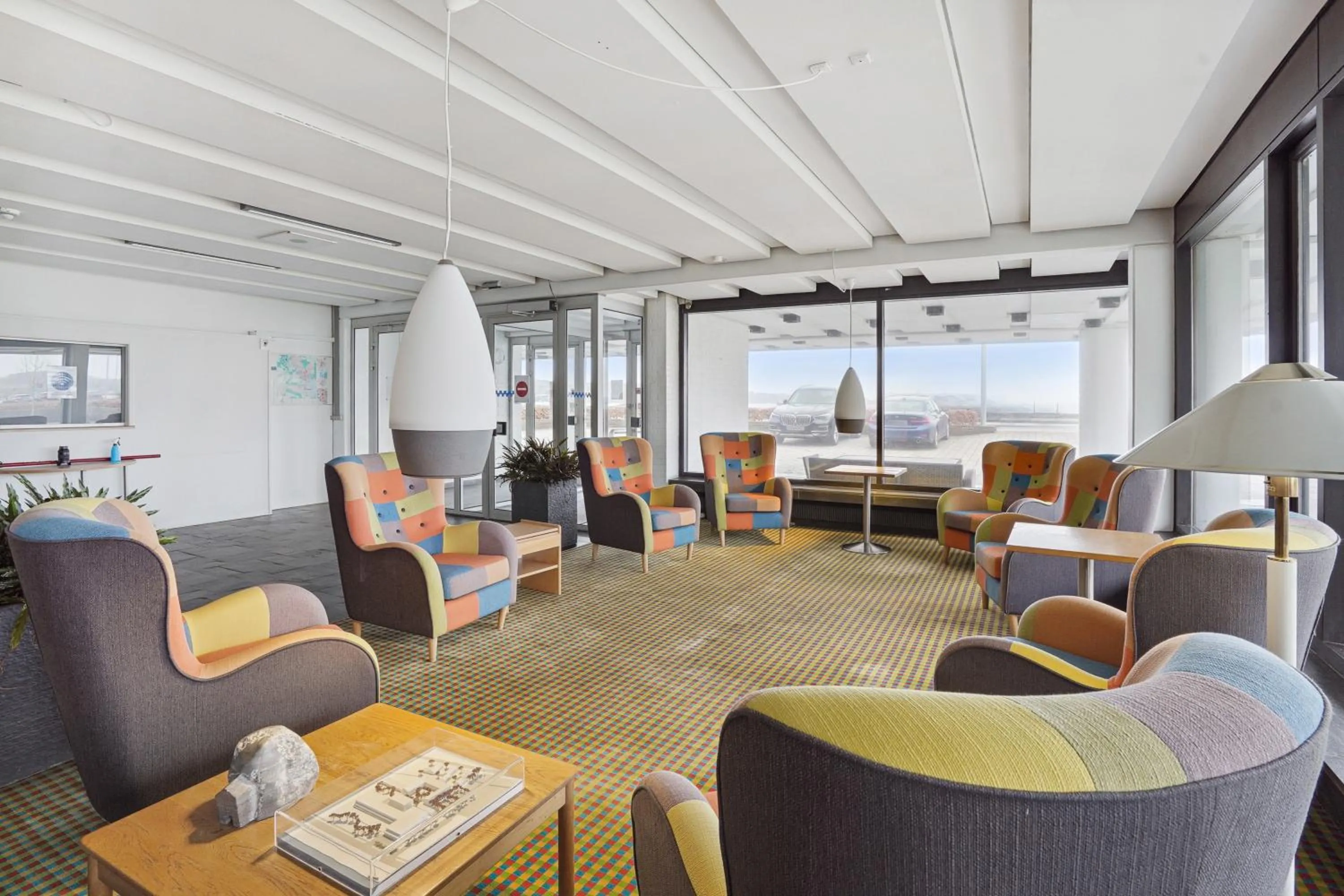 Seating area in Hotel Østersø