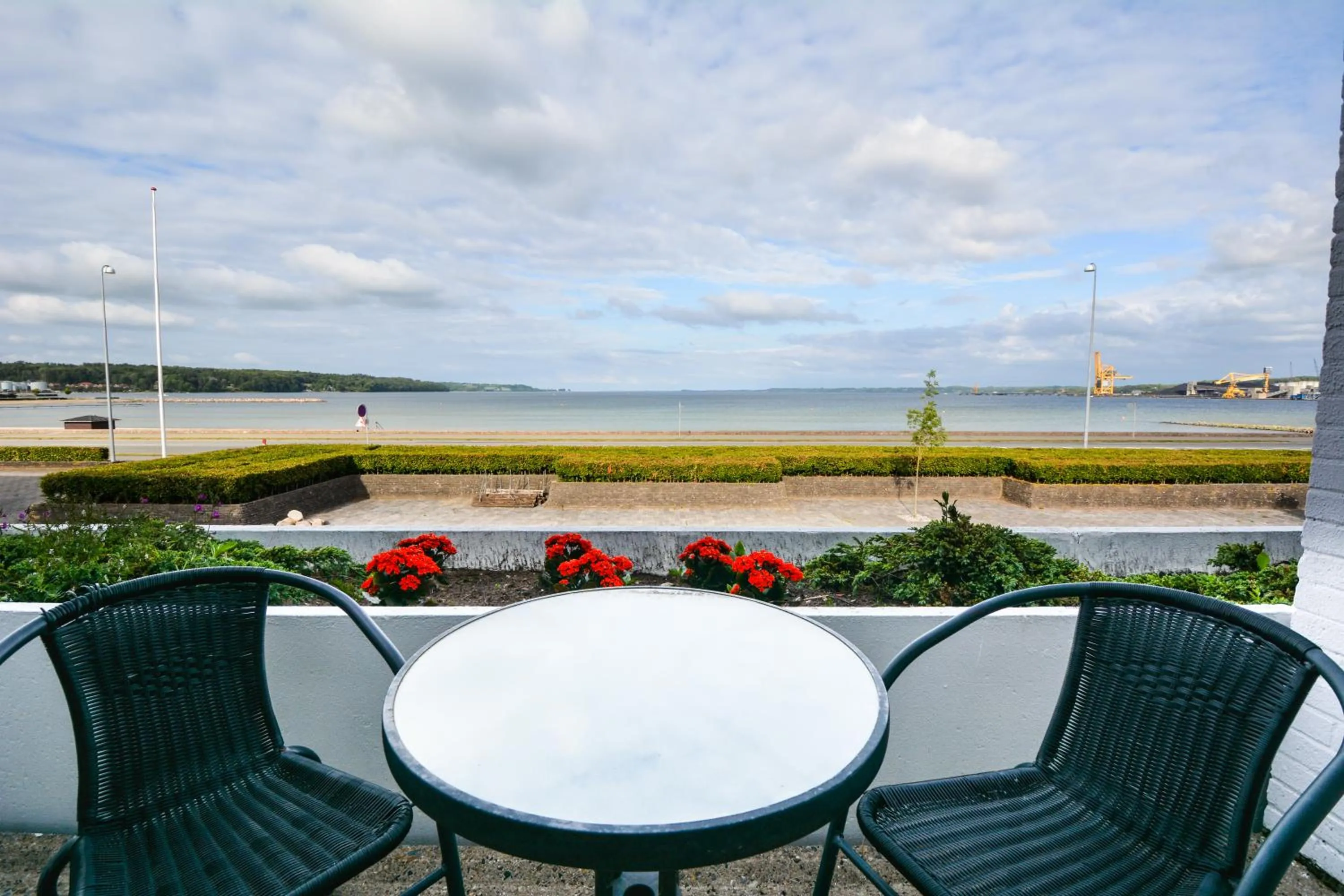Balcony/Terrace in Hotel Østersø