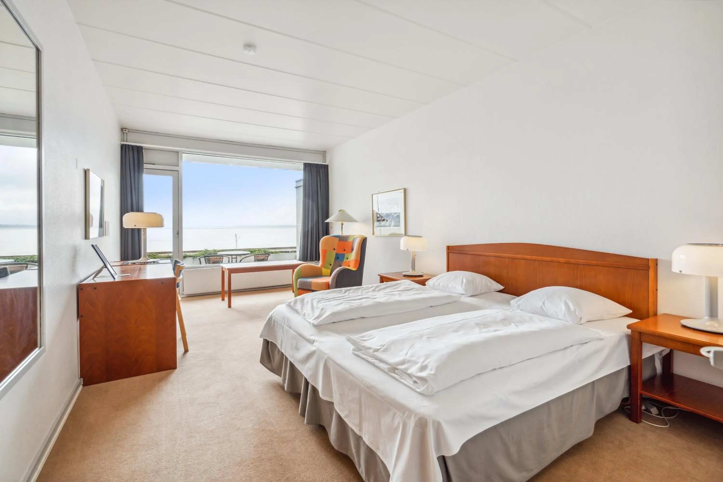 Bed in Hotel Østersø