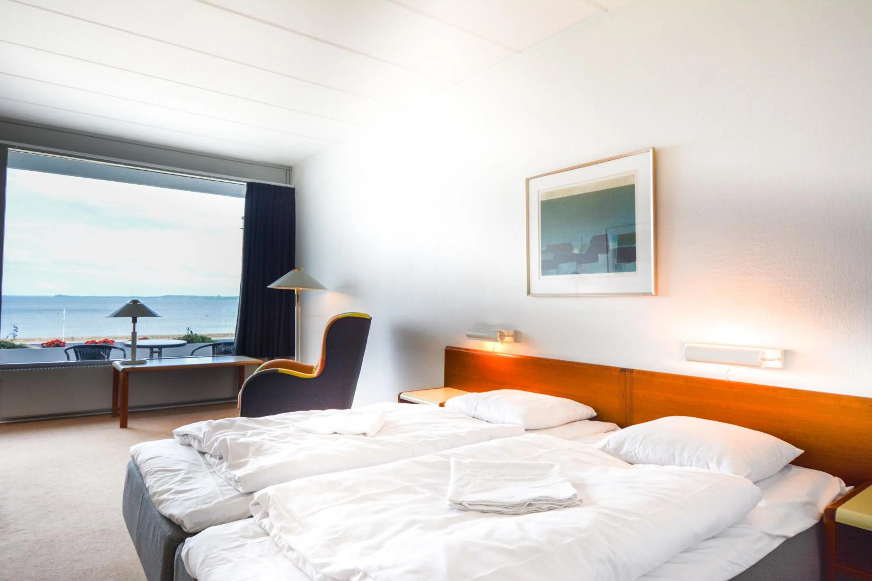 Bed in Hotel Østersø