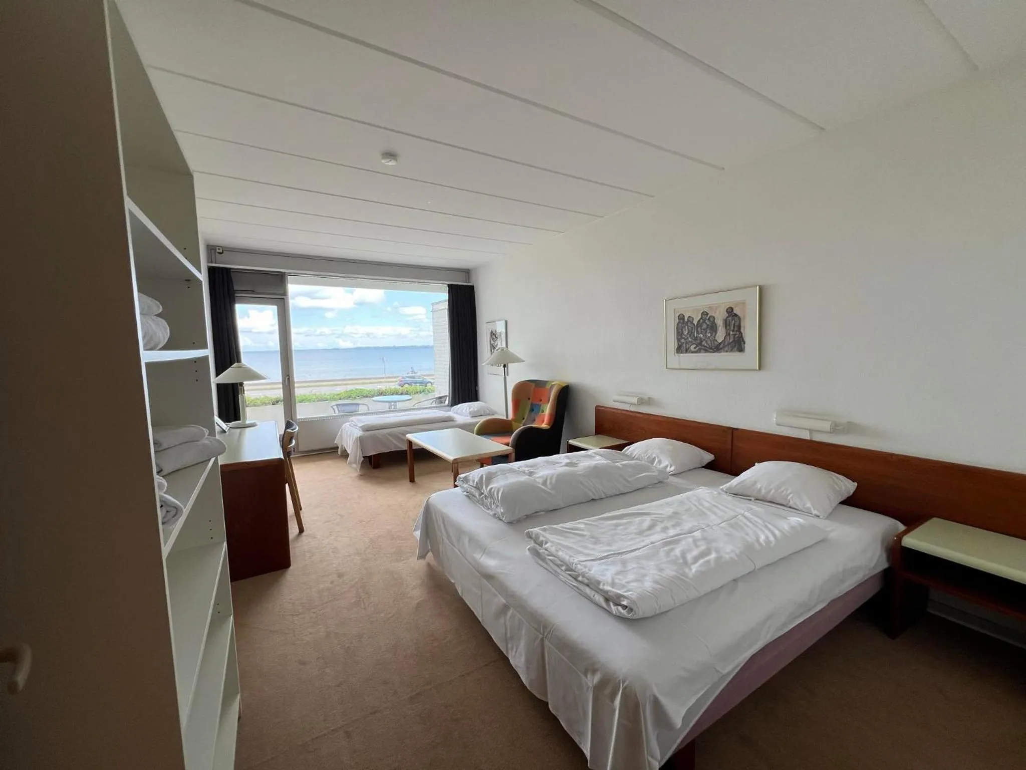 Photo of the whole room, Bed in Hotel Østersø