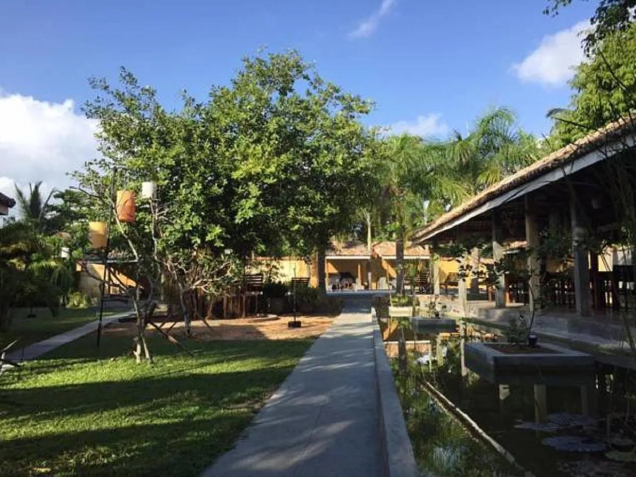 Garden in Hotel Vibration