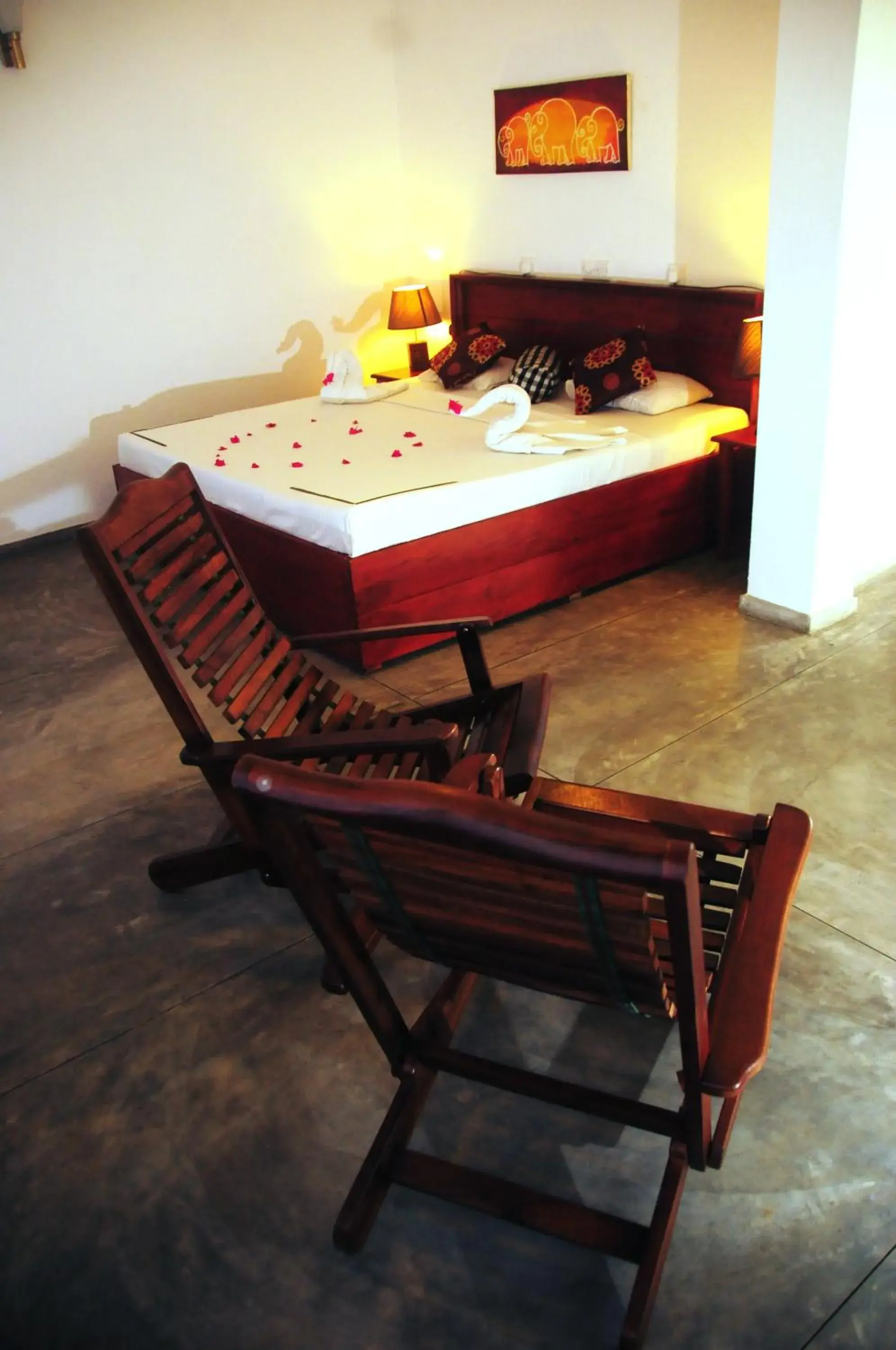 Standard Triple Room with Garden View in Hotel Vibration Standard Triple Room with Garden View in Hotel Vibration