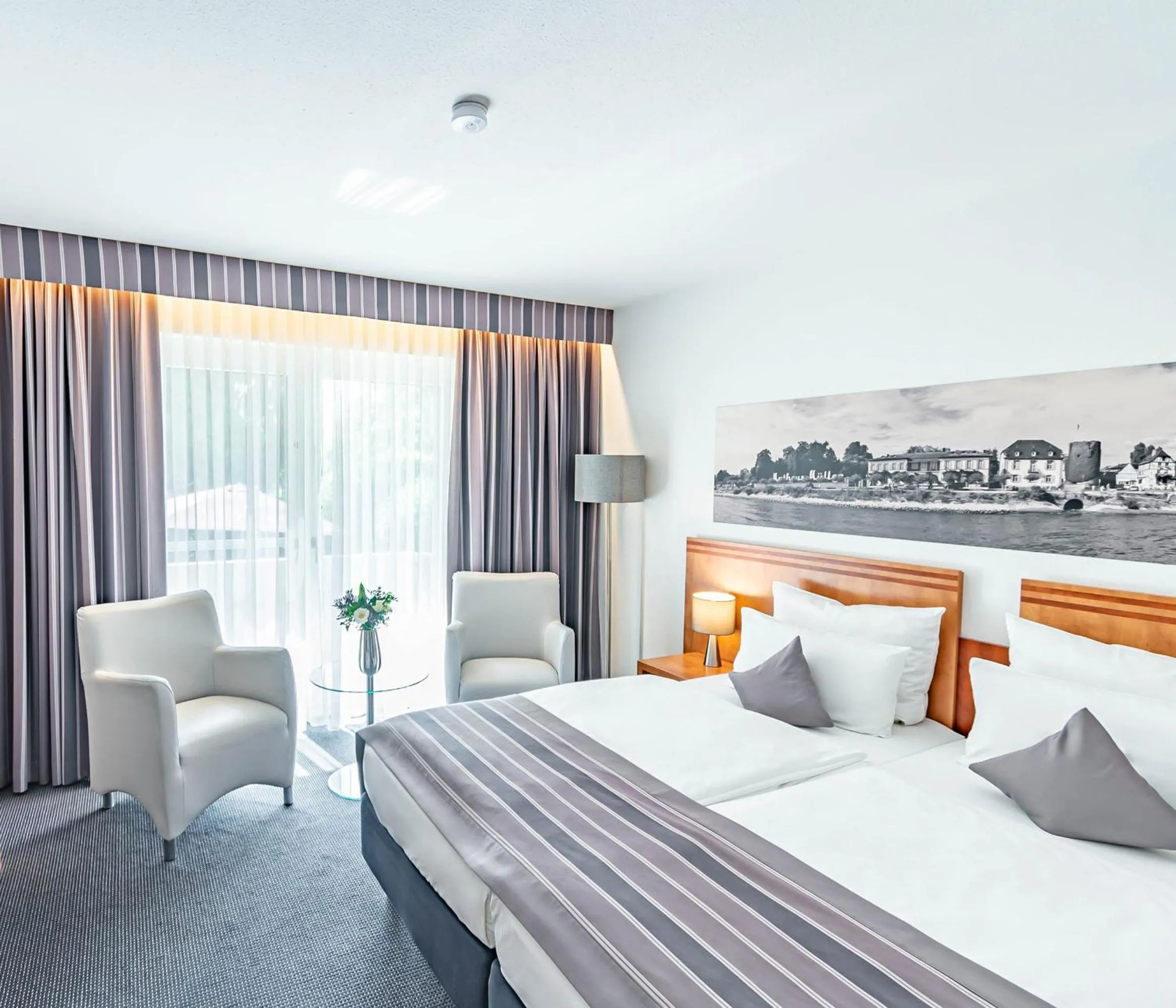 Bedroom, Bed in Parkhotel Sonnenberg