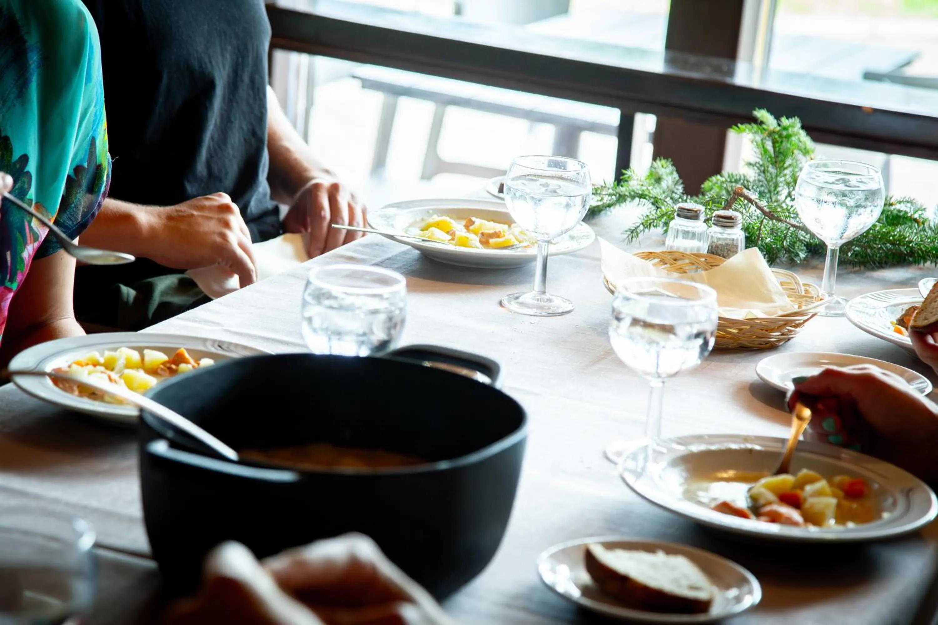 Restaurant/places to eat in Keurusselkä Resort