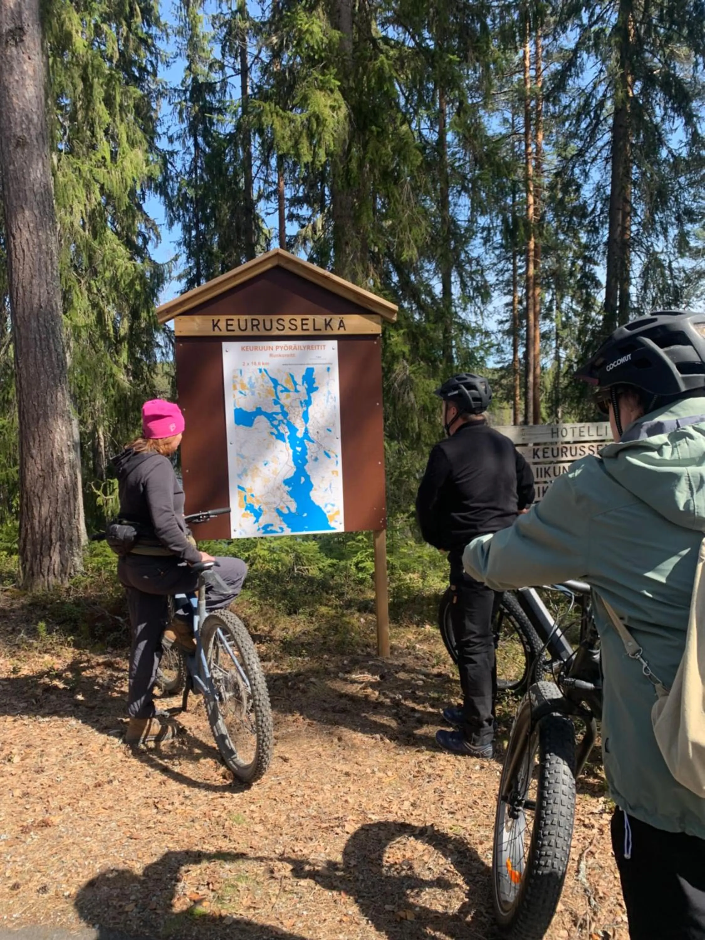 Natural landscape in Keurusselkä Resort