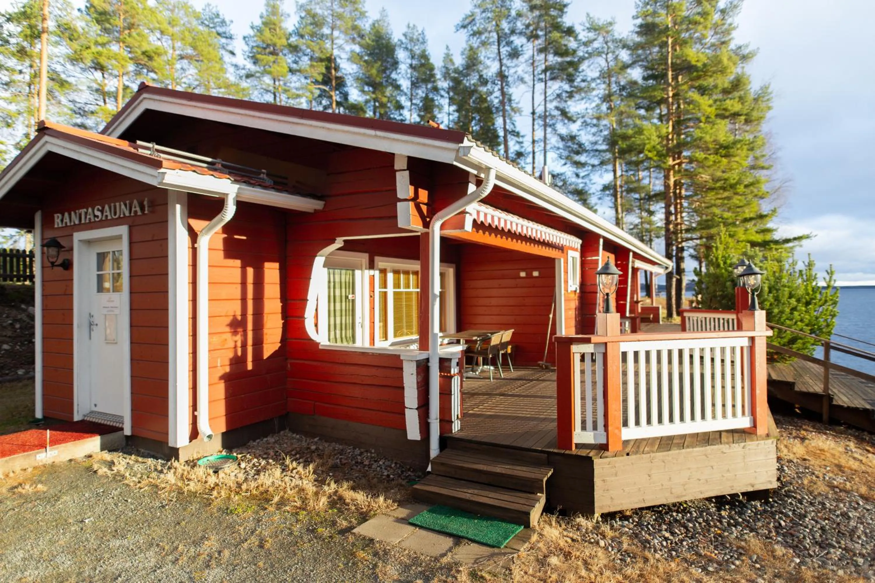 Sauna in Keurusselkä Resort