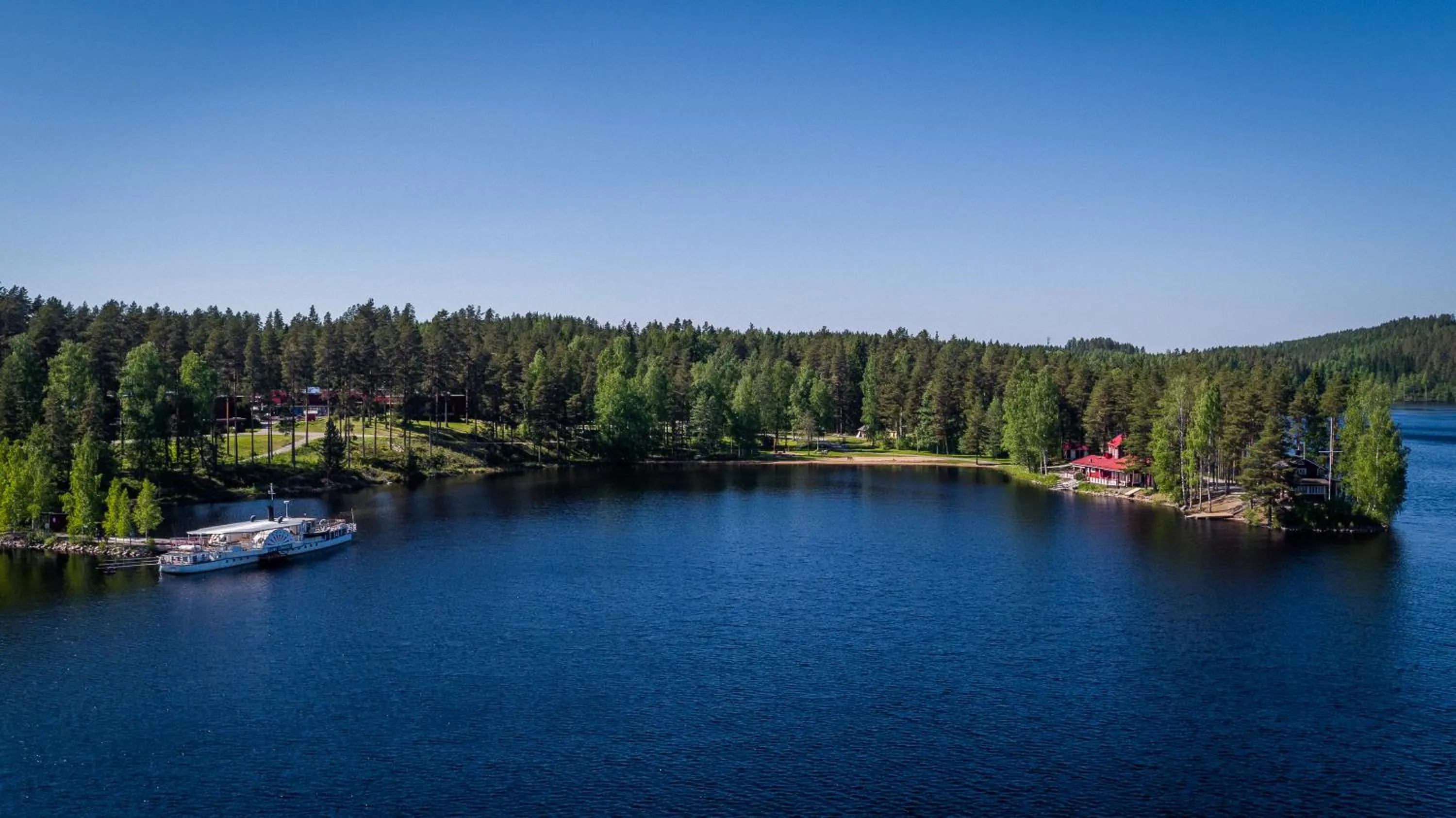Lake view in Keurusselkä Resort