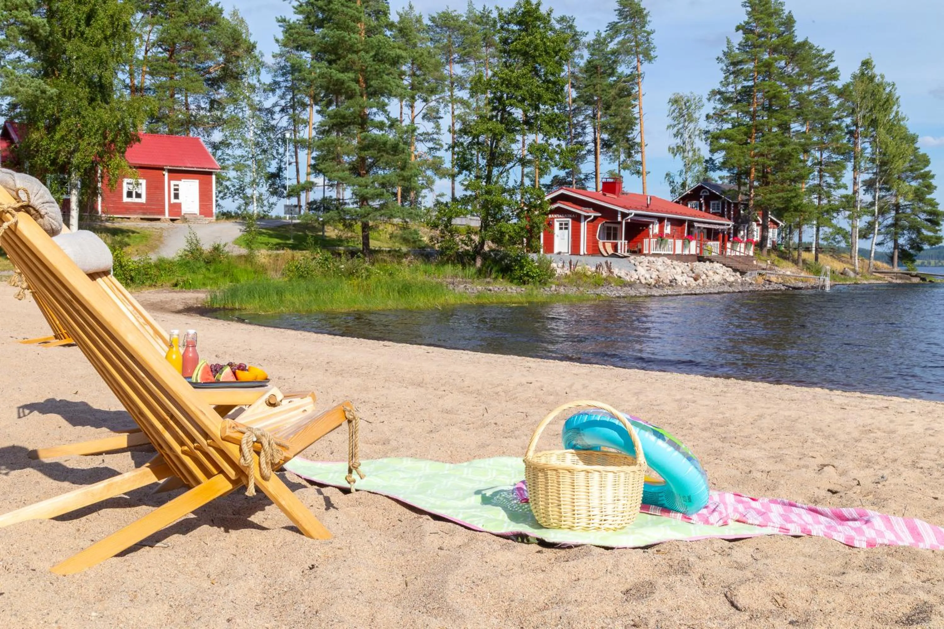 Garden in Keurusselkä Resort