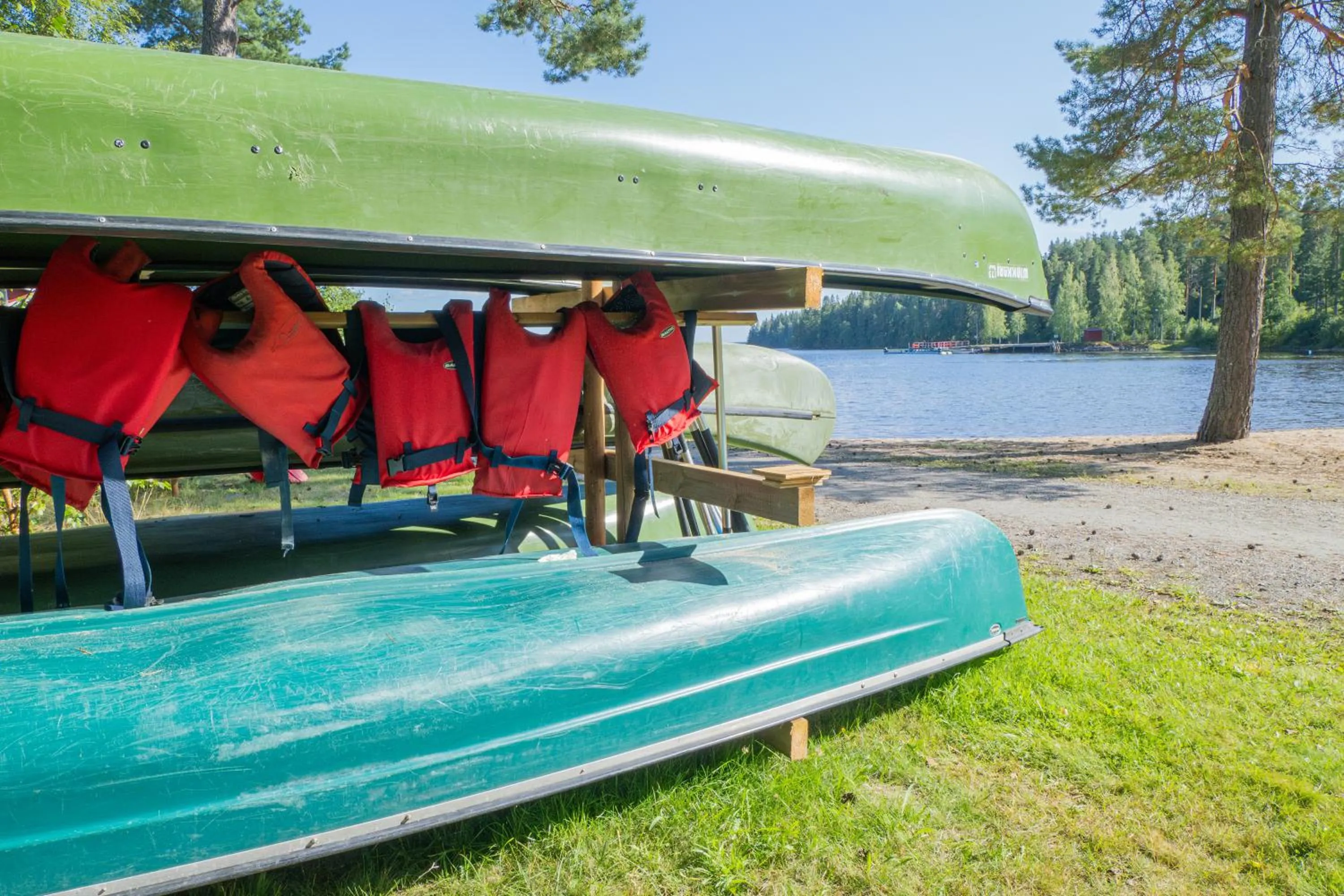 Canoeing in Keurusselkä Resort
