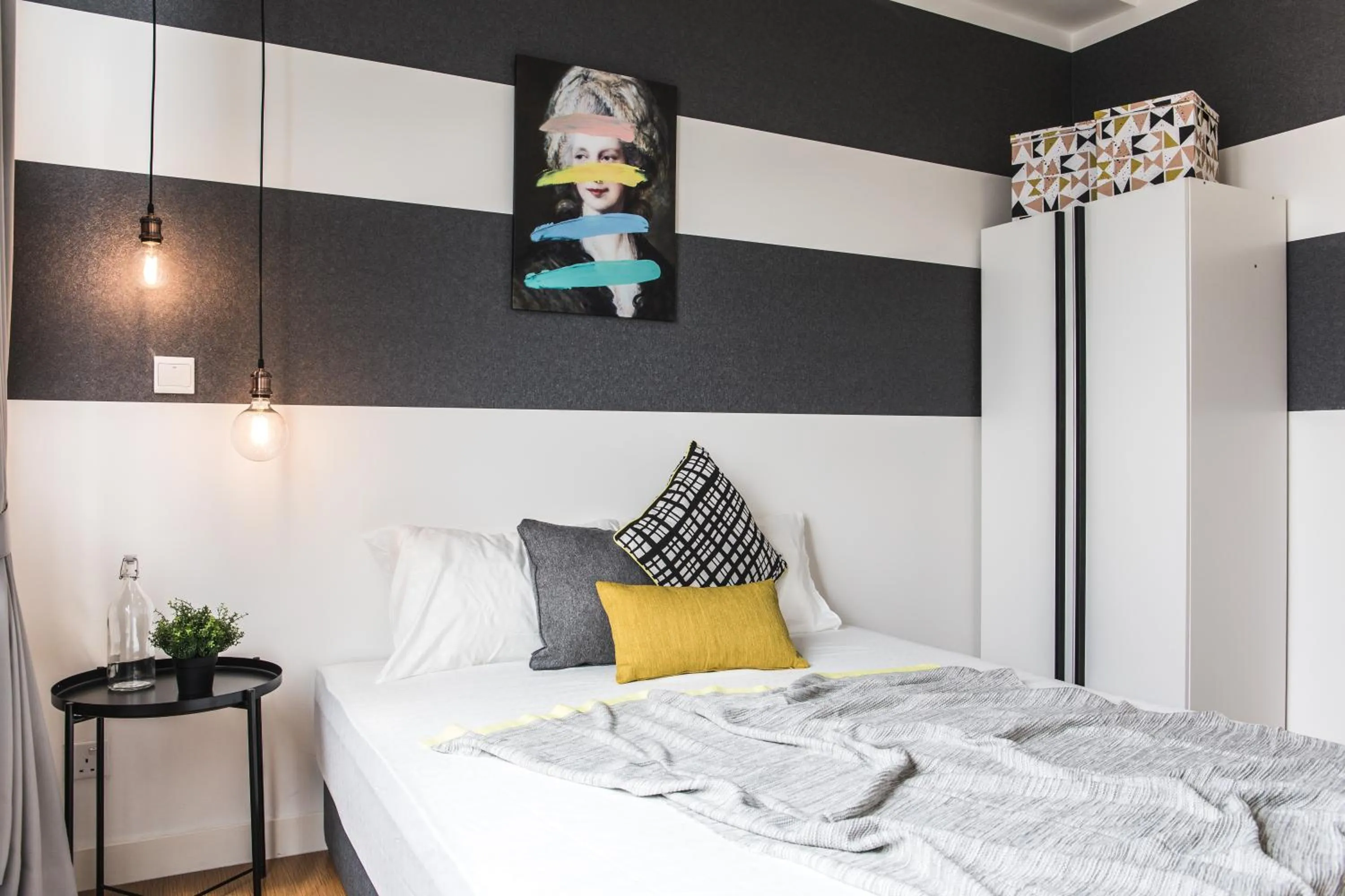 Bedroom, Bed in Manatidur@THE HUB SS2