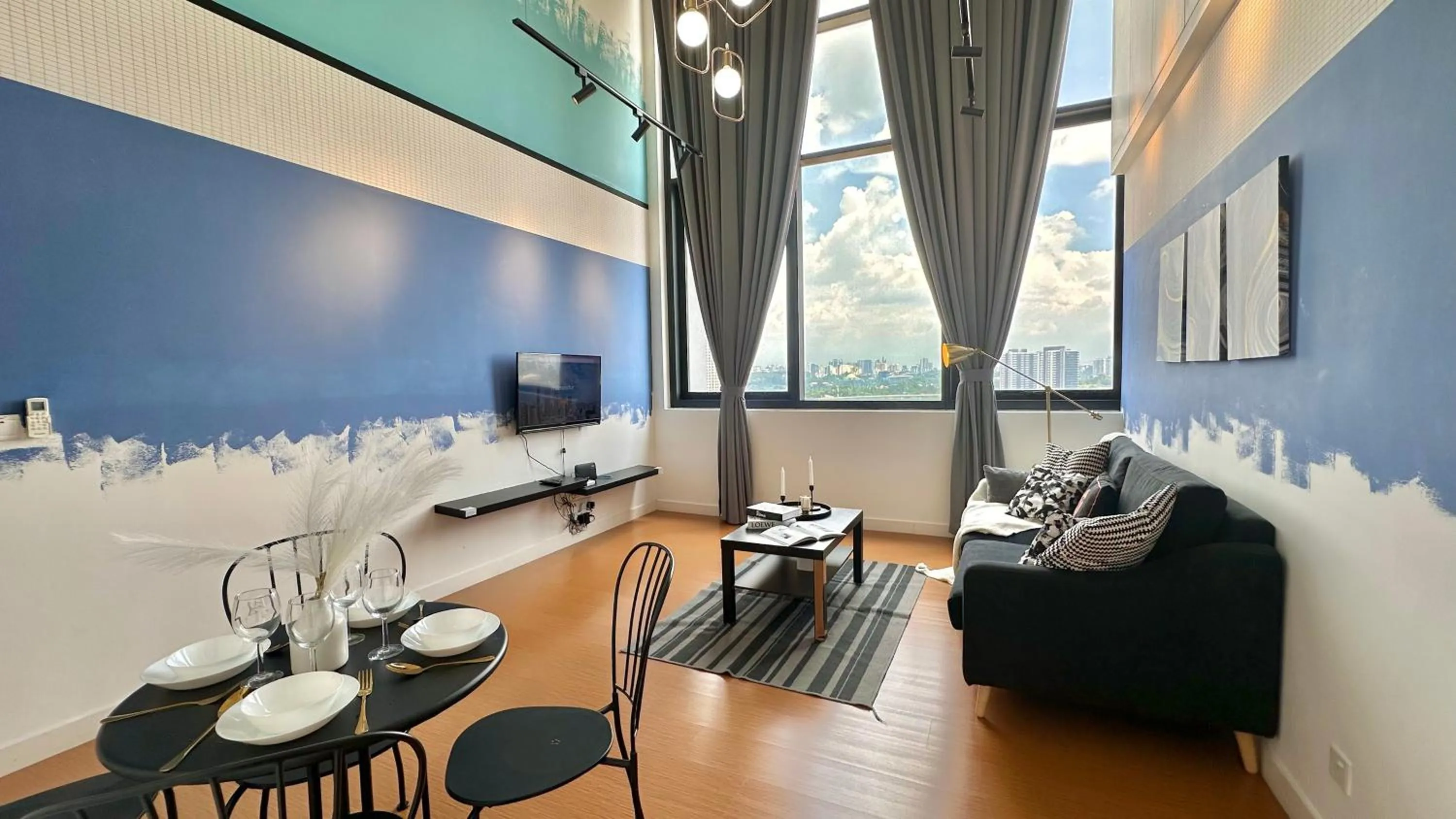 Living room in Manatidur@THE HUB SS2