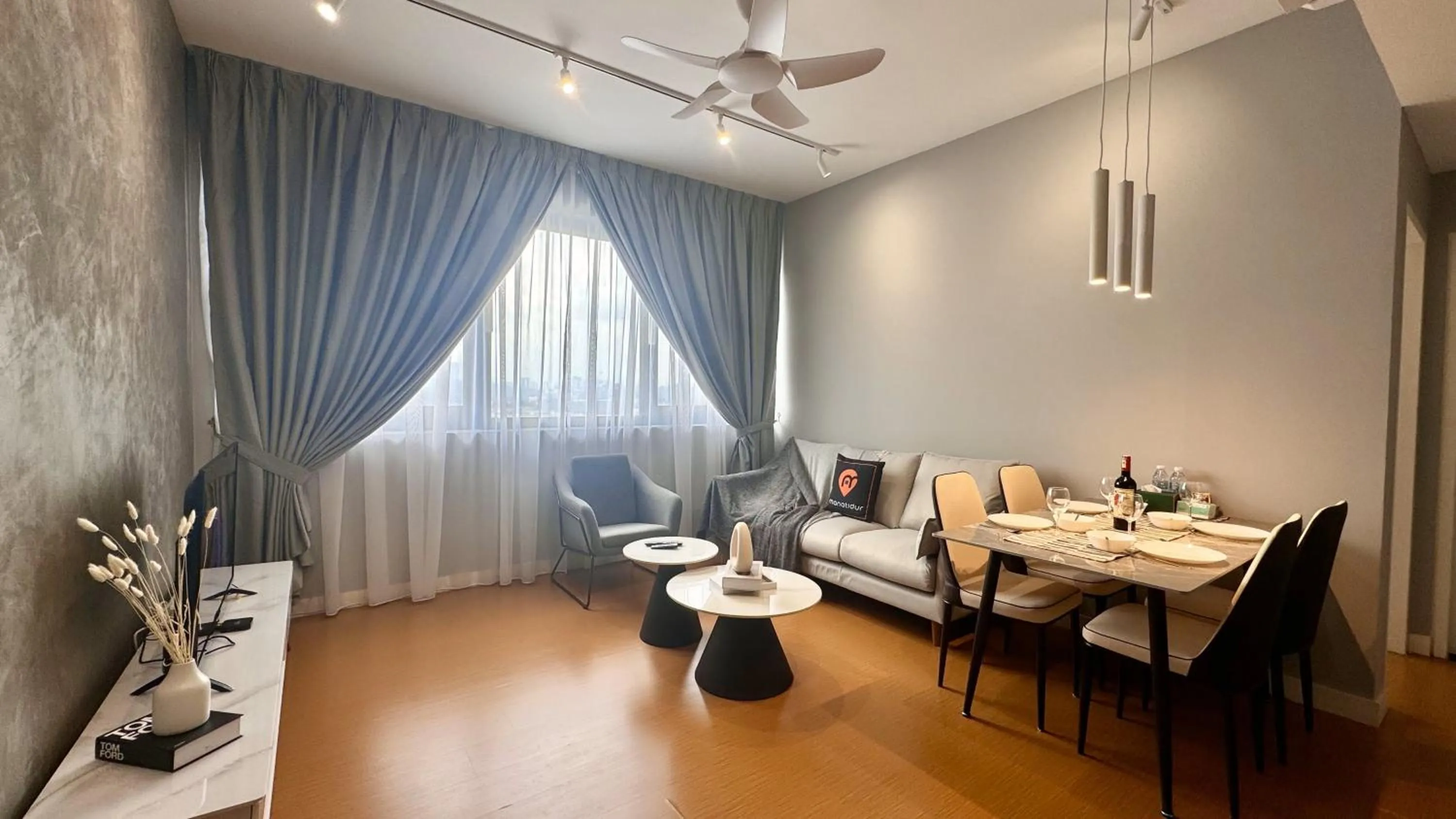 Living room in Manatidur@THE HUB SS2