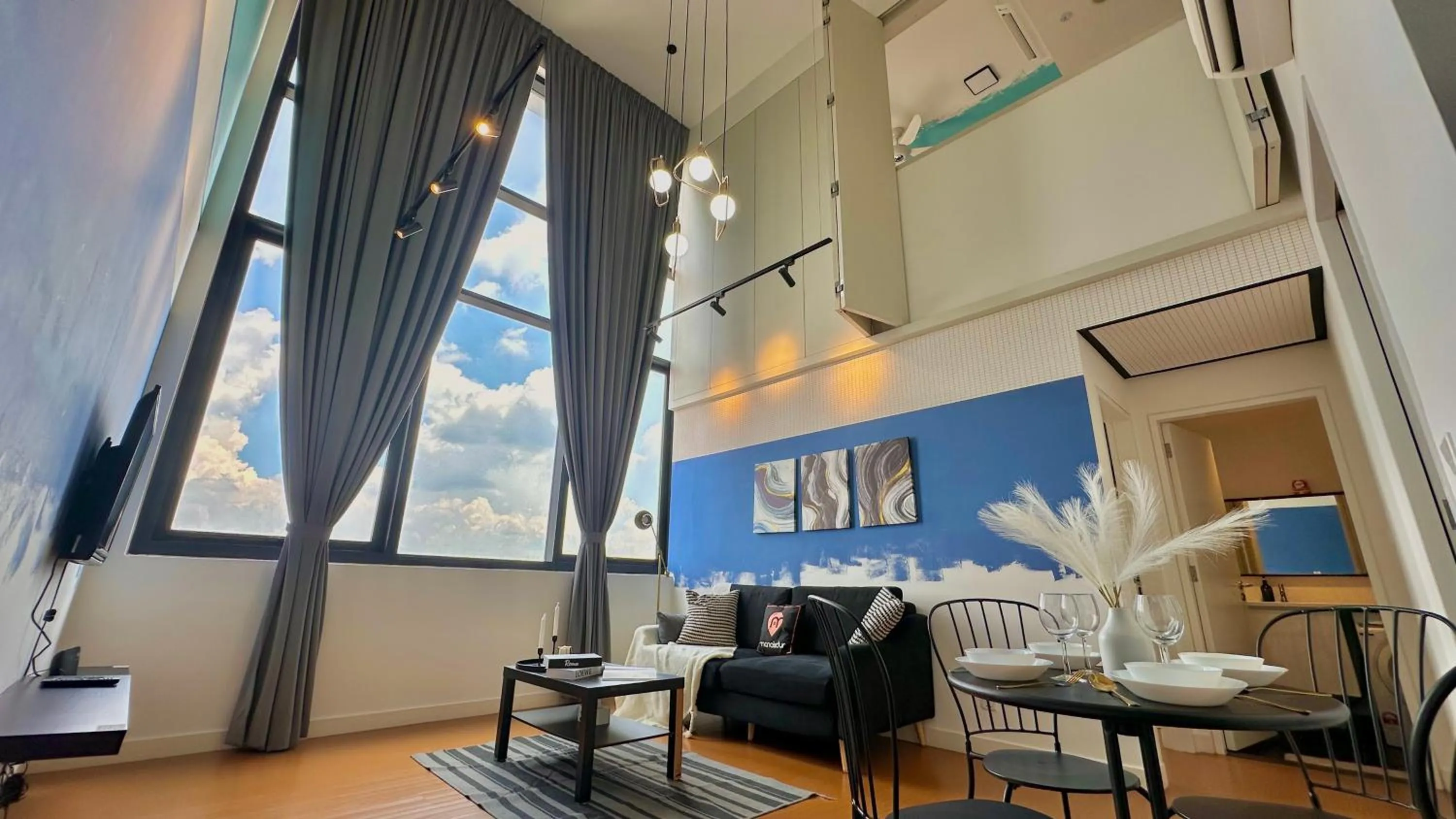 Living room in Manatidur@THE HUB SS2