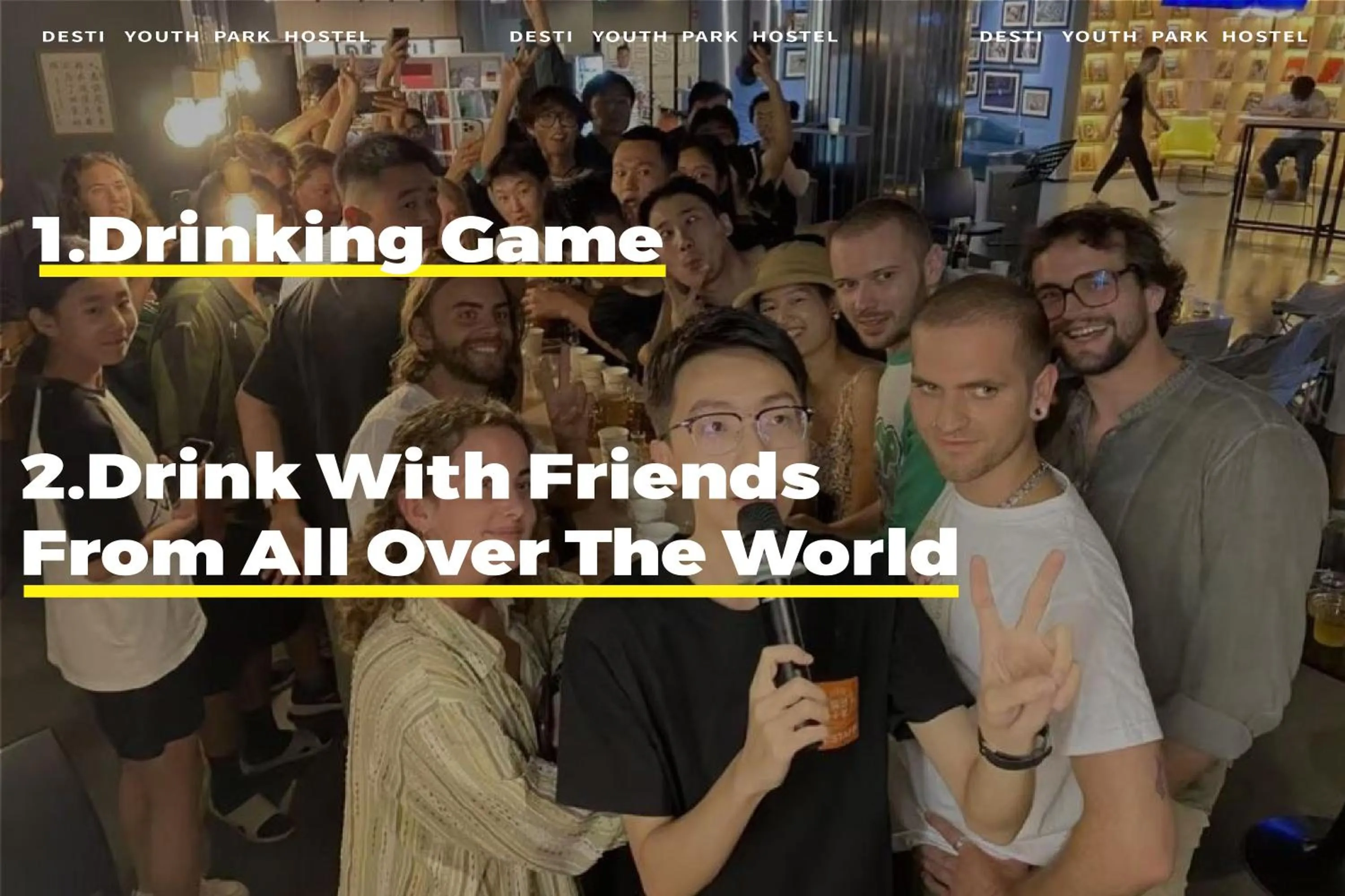 People in Xi'an Desti Youth Park Hostel Bell & Drum Tower