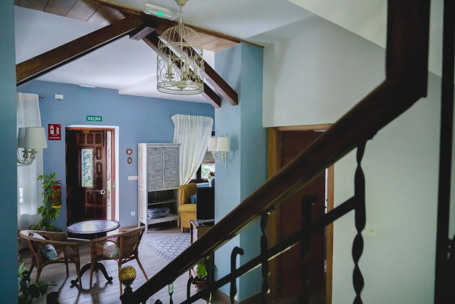 Living room in Casa Rural Villa San Juan