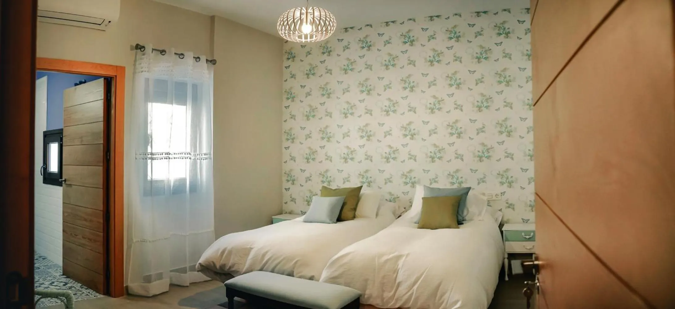 Bed in Casa Rural Villa San Juan