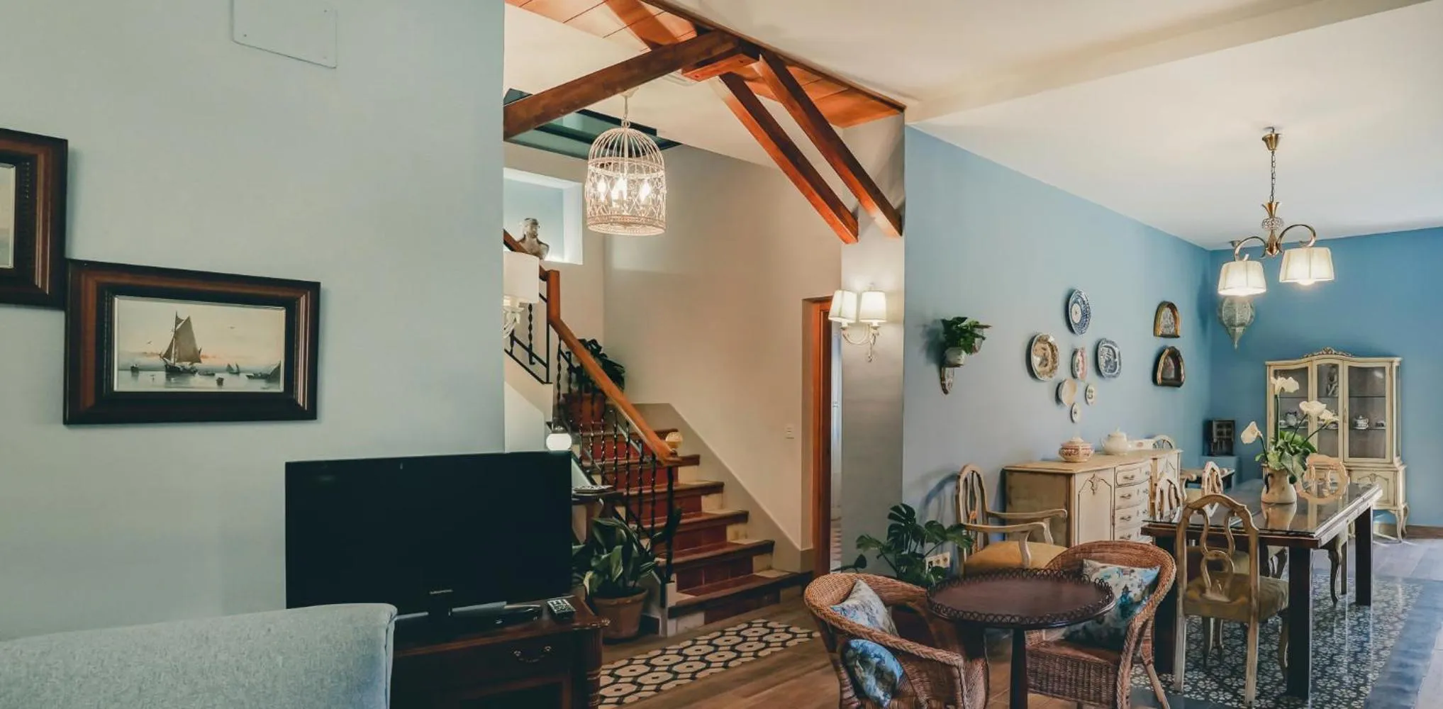 Living room in Casa Rural Villa San Juan