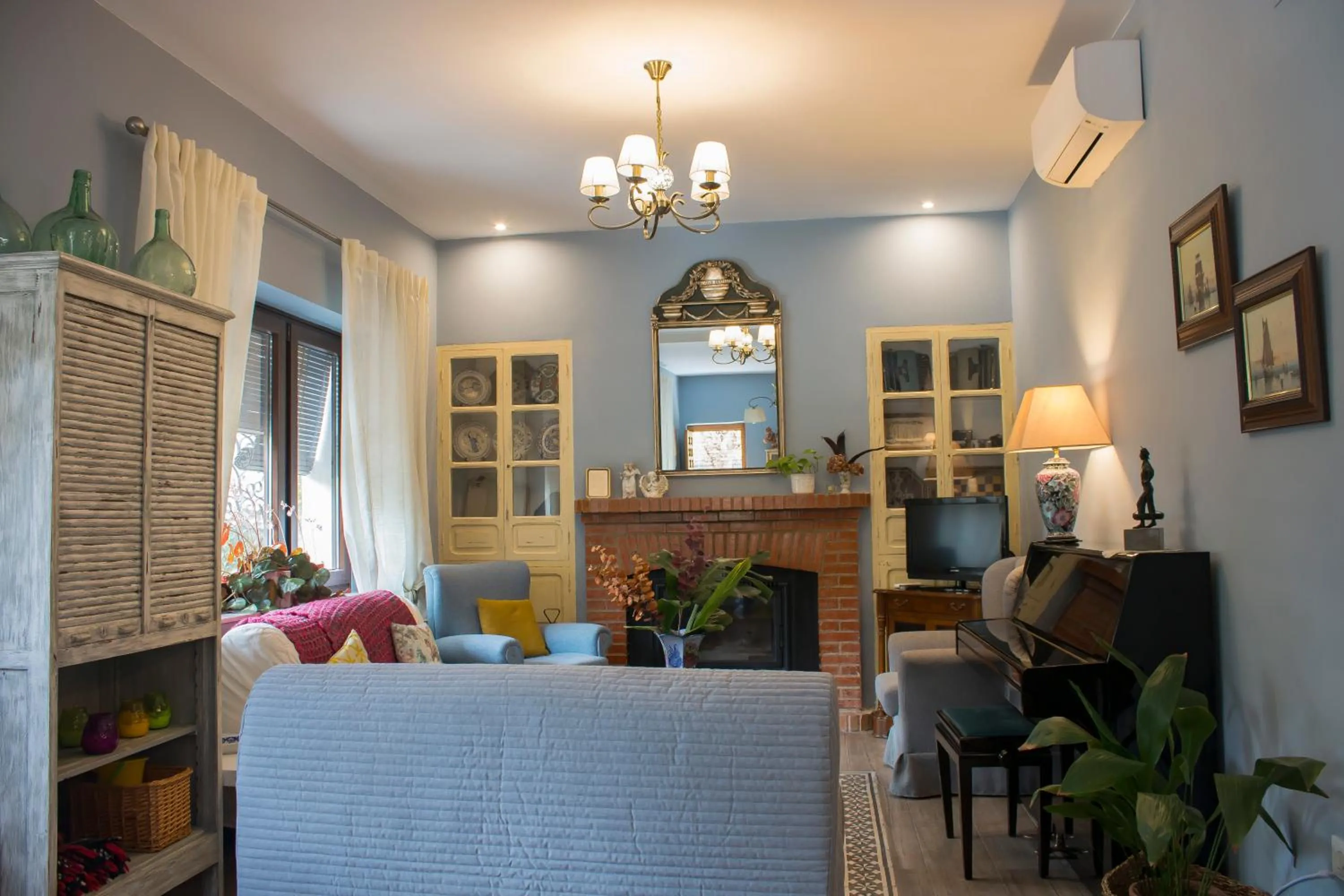 Living room in Casa Rural Villa San Juan