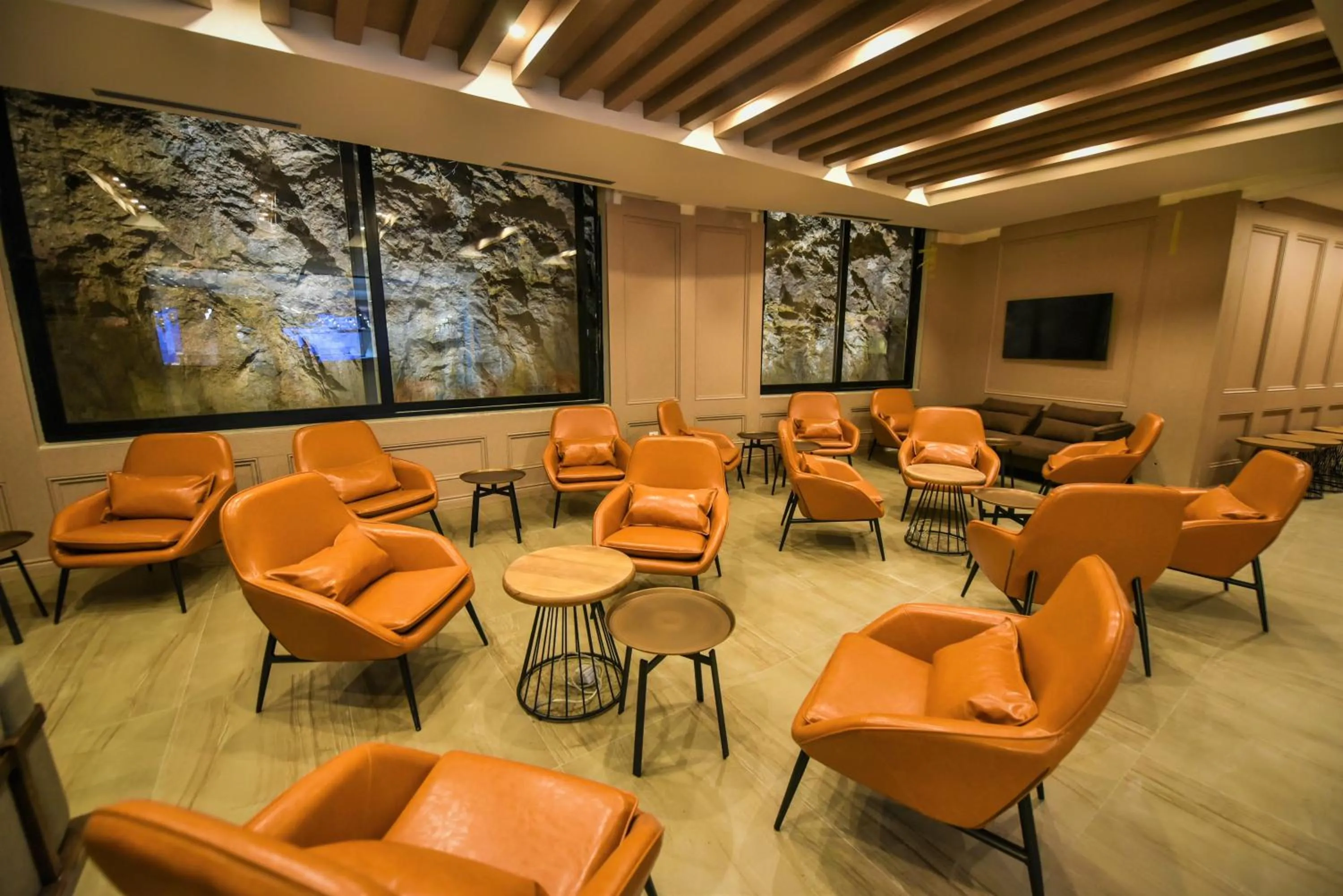 Lounge or bar in Plaza Hotel&SPA