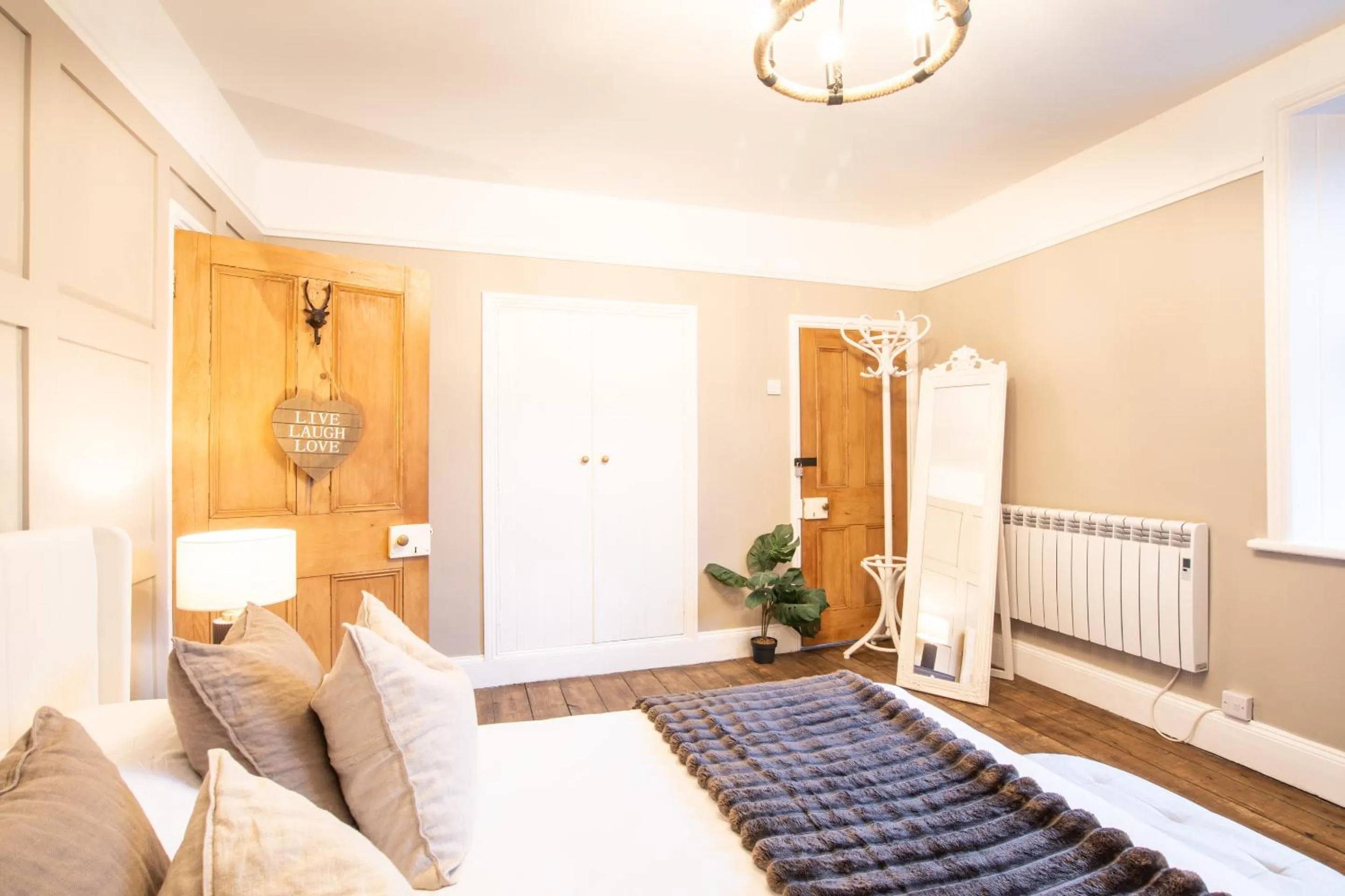 Bedroom, Bed in Northern Hideaways St Cuthberts