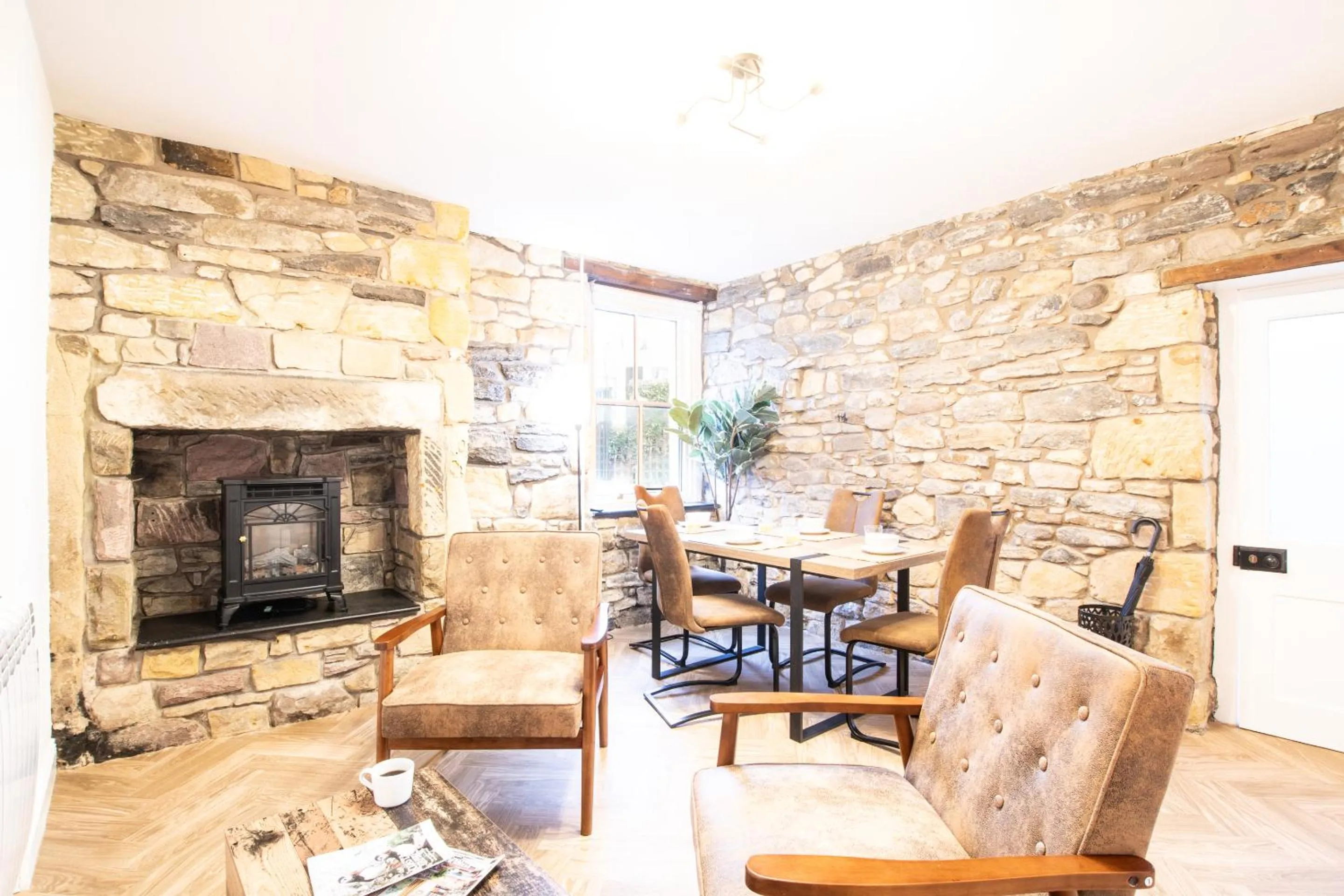 Kitchen or kitchenette in Northern Hideaways St Cuthberts