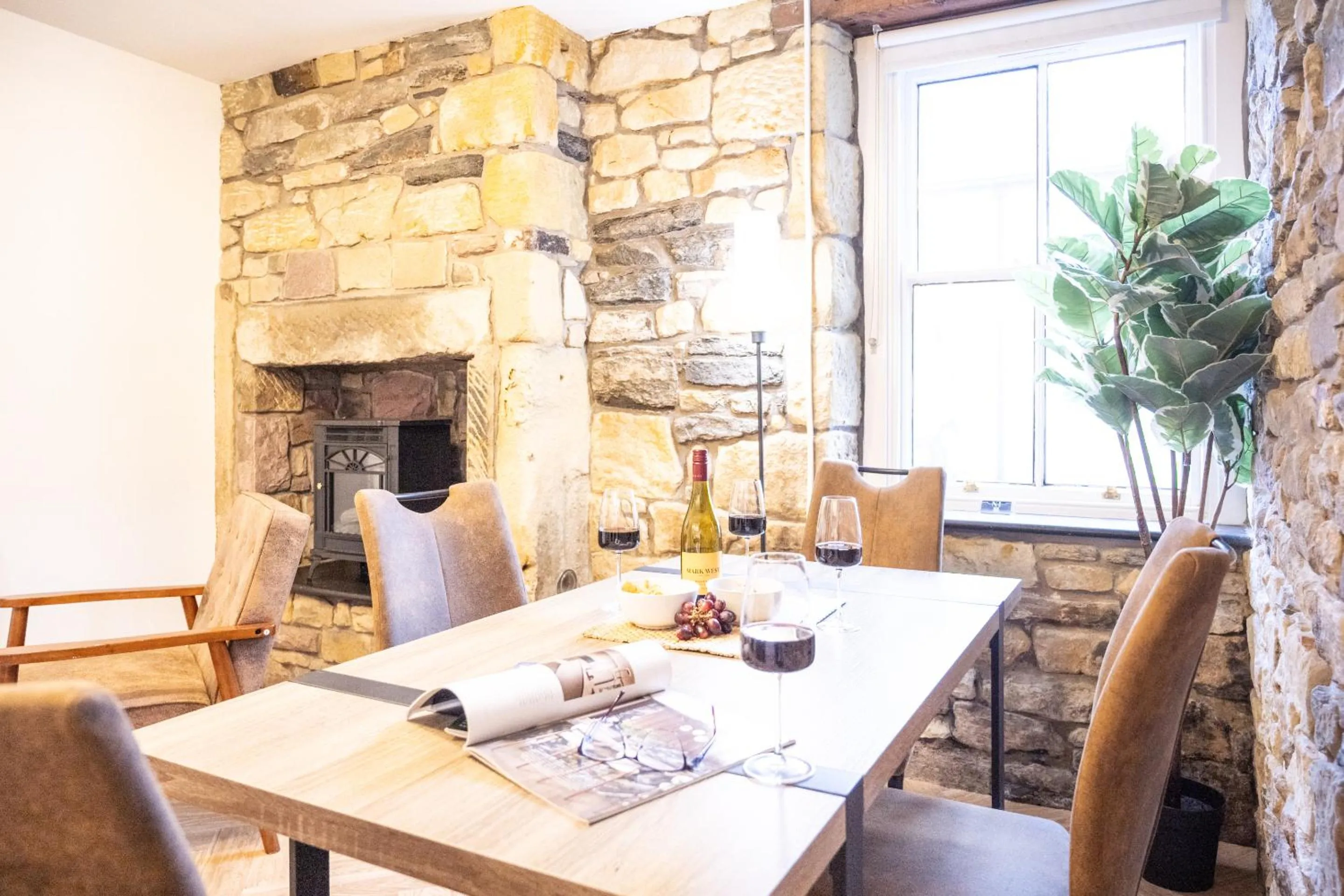 Kitchen or kitchenette in Northern Hideaways St Cuthberts