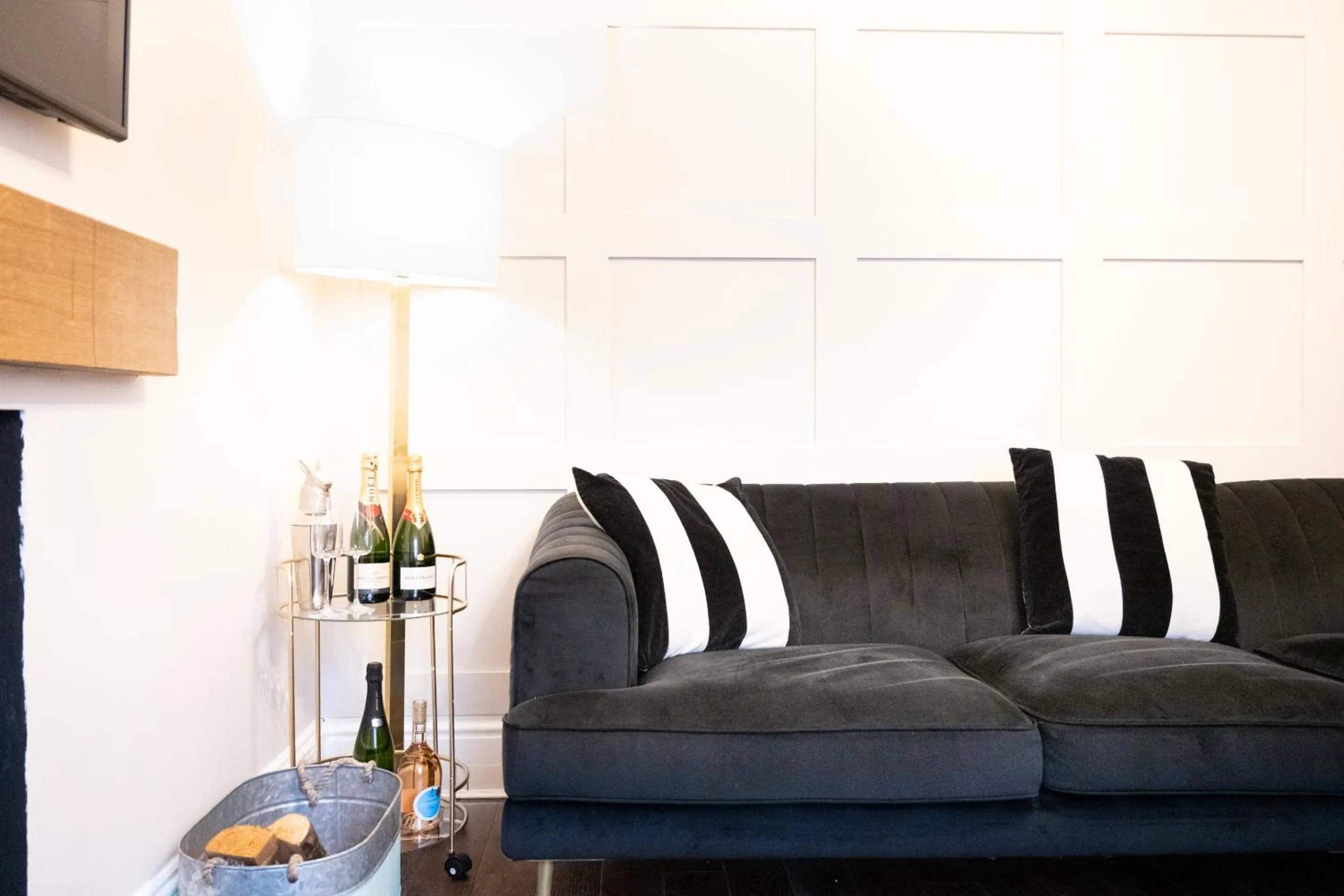 Living room in Northern Hideaways St Cuthberts