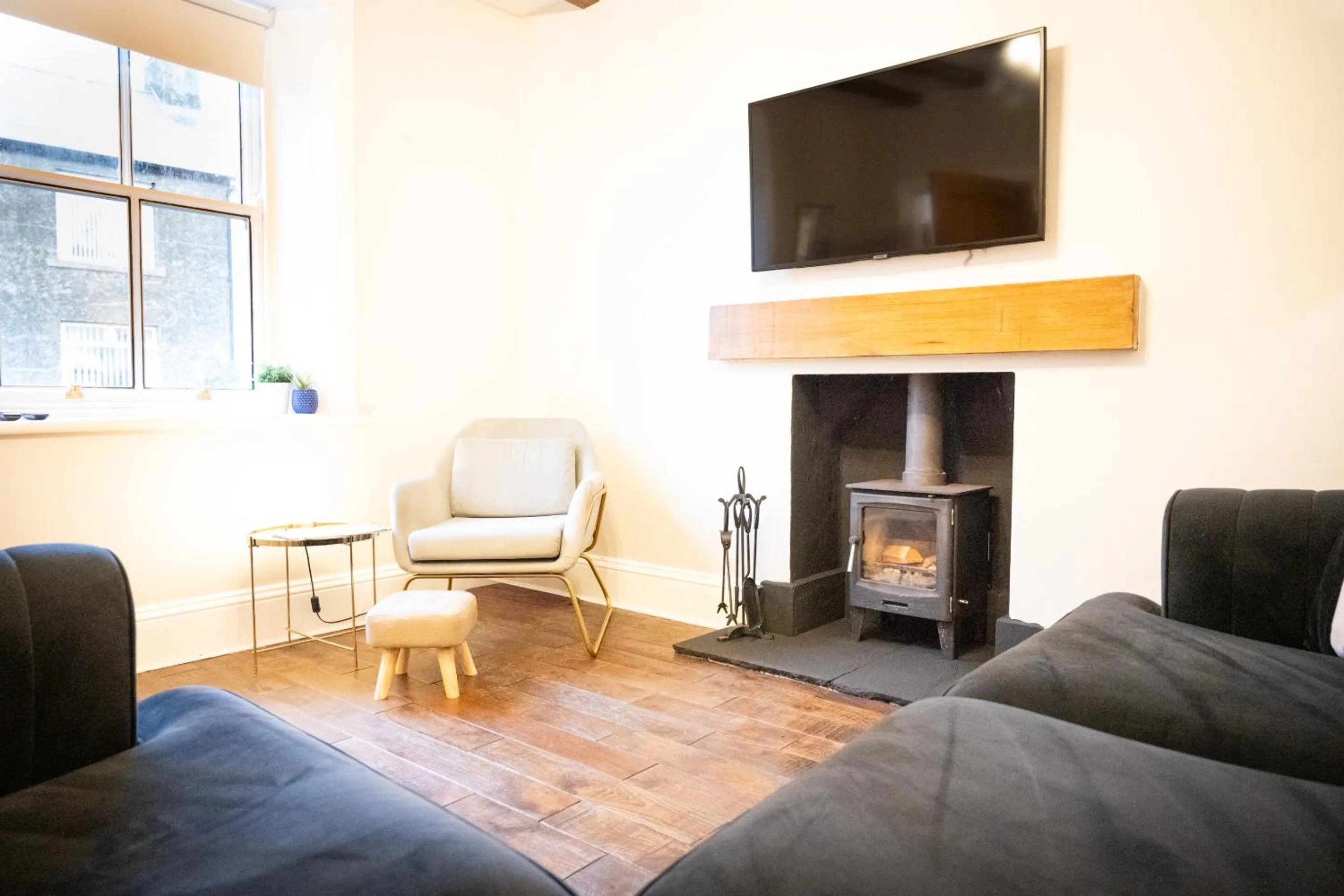 Living room in Northern Hideaways St Cuthberts