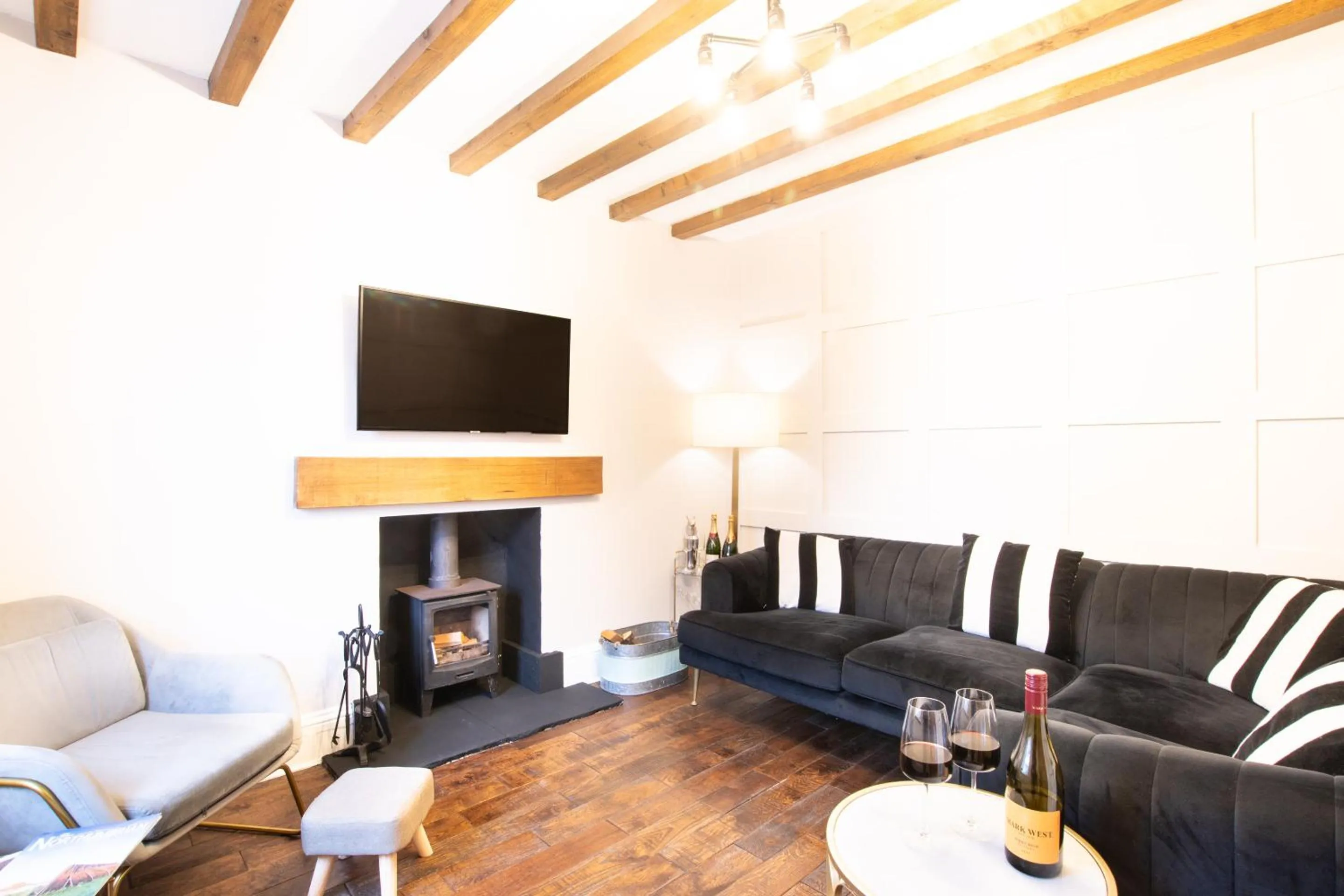 Living room in Northern Hideaways St Cuthberts