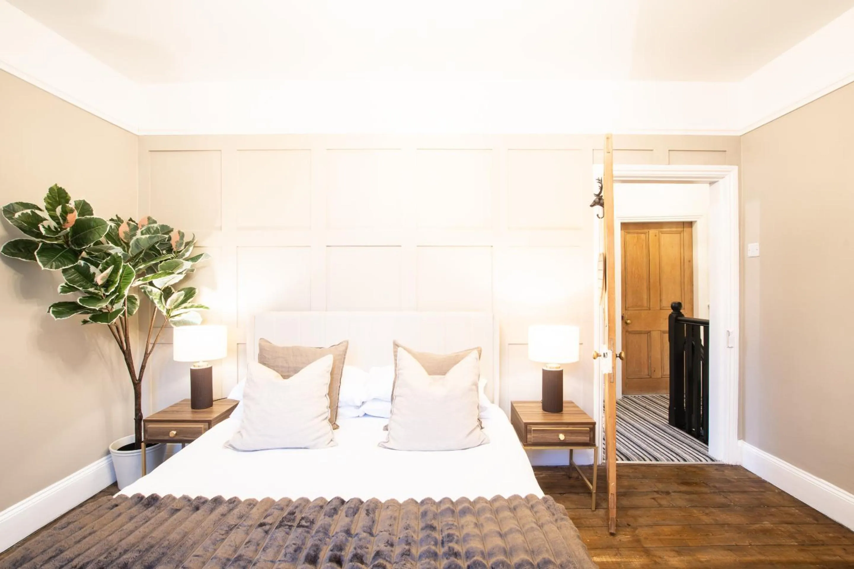 Bedroom, Bed in Northern Hideaways St Cuthberts