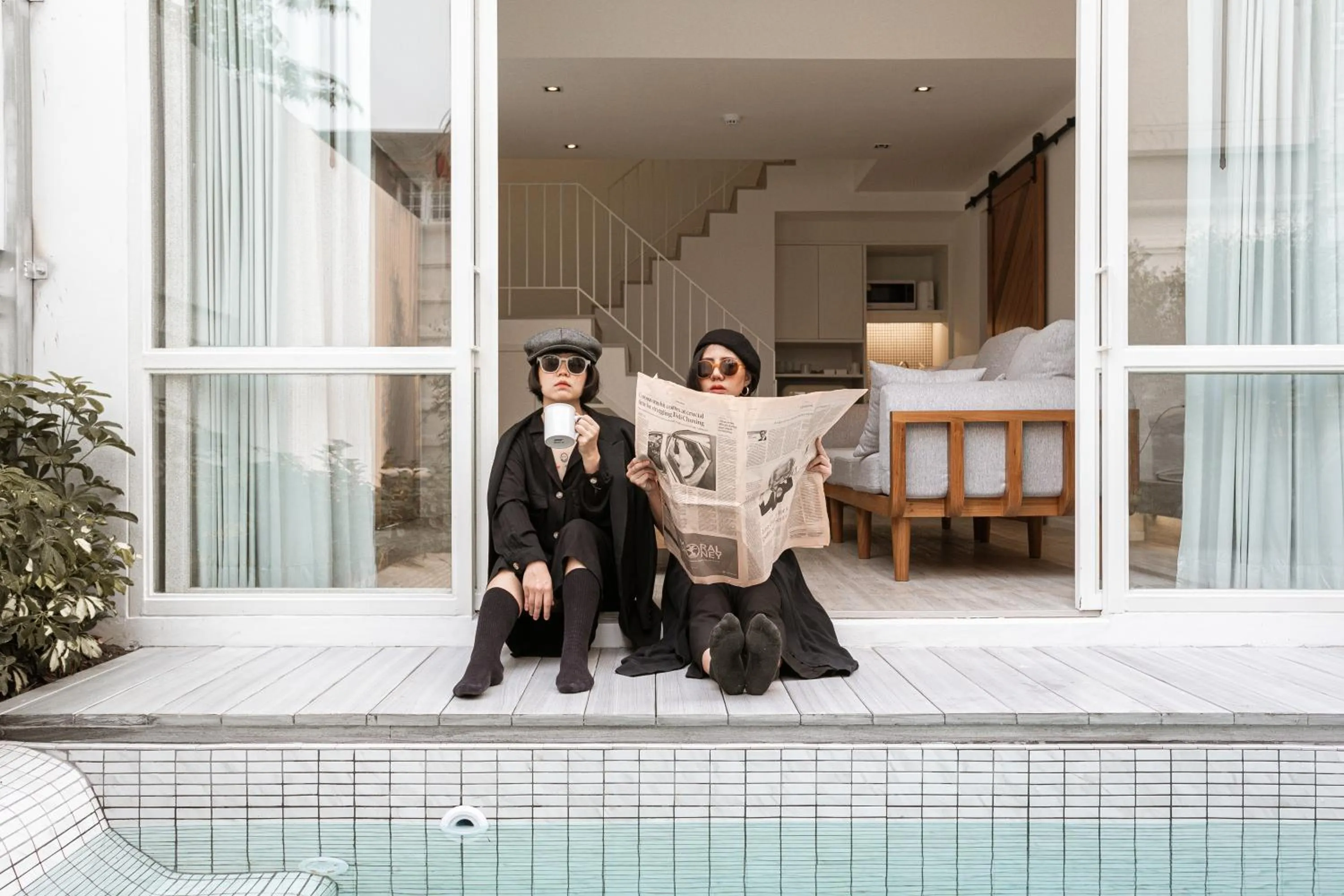 group of guests in Any Day House Chiang mai